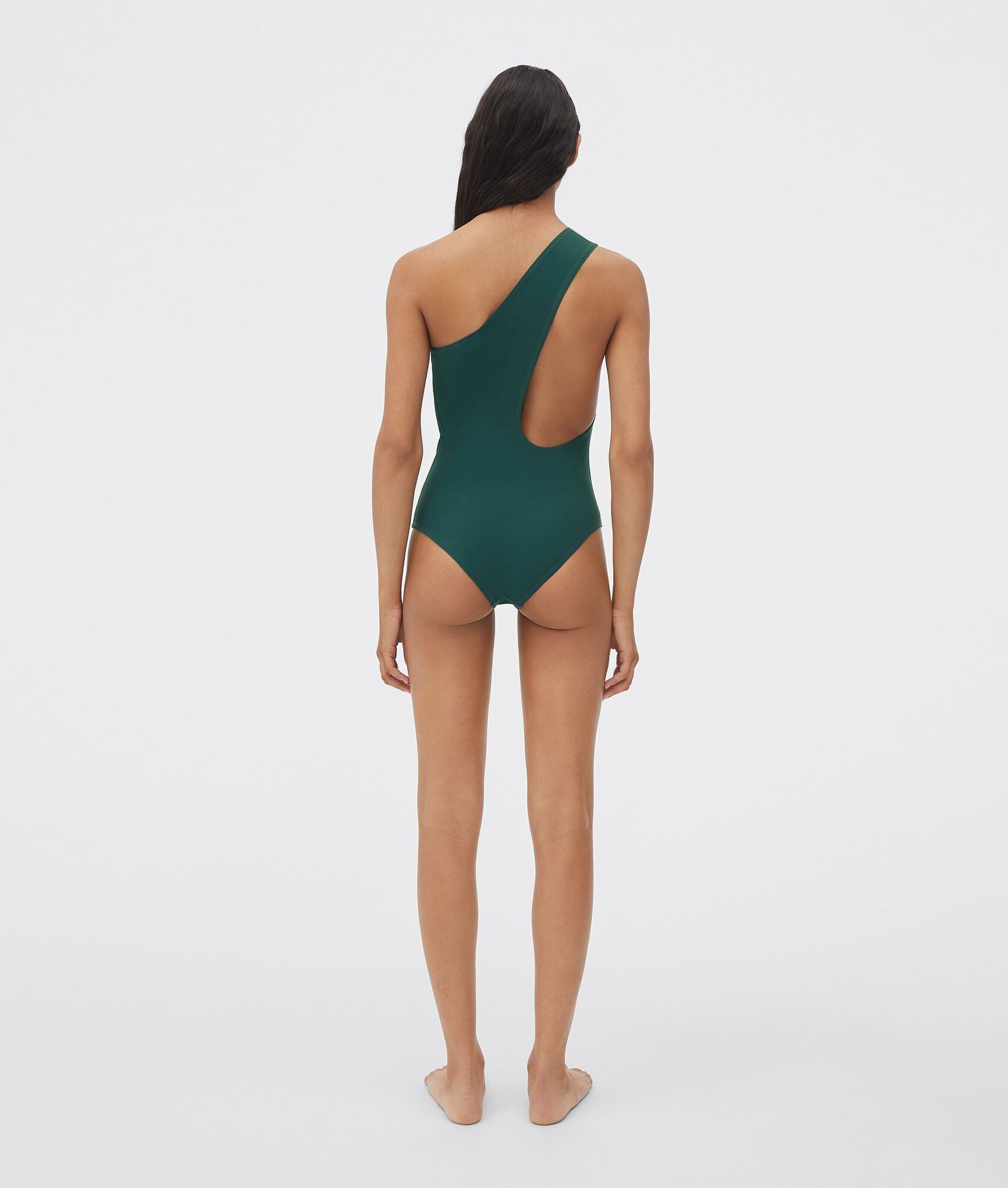 Bottega Veneta o1bcso1str0225 Swimsuit in Green Size S / US 4 / IT 40 - 3 Thumbnail