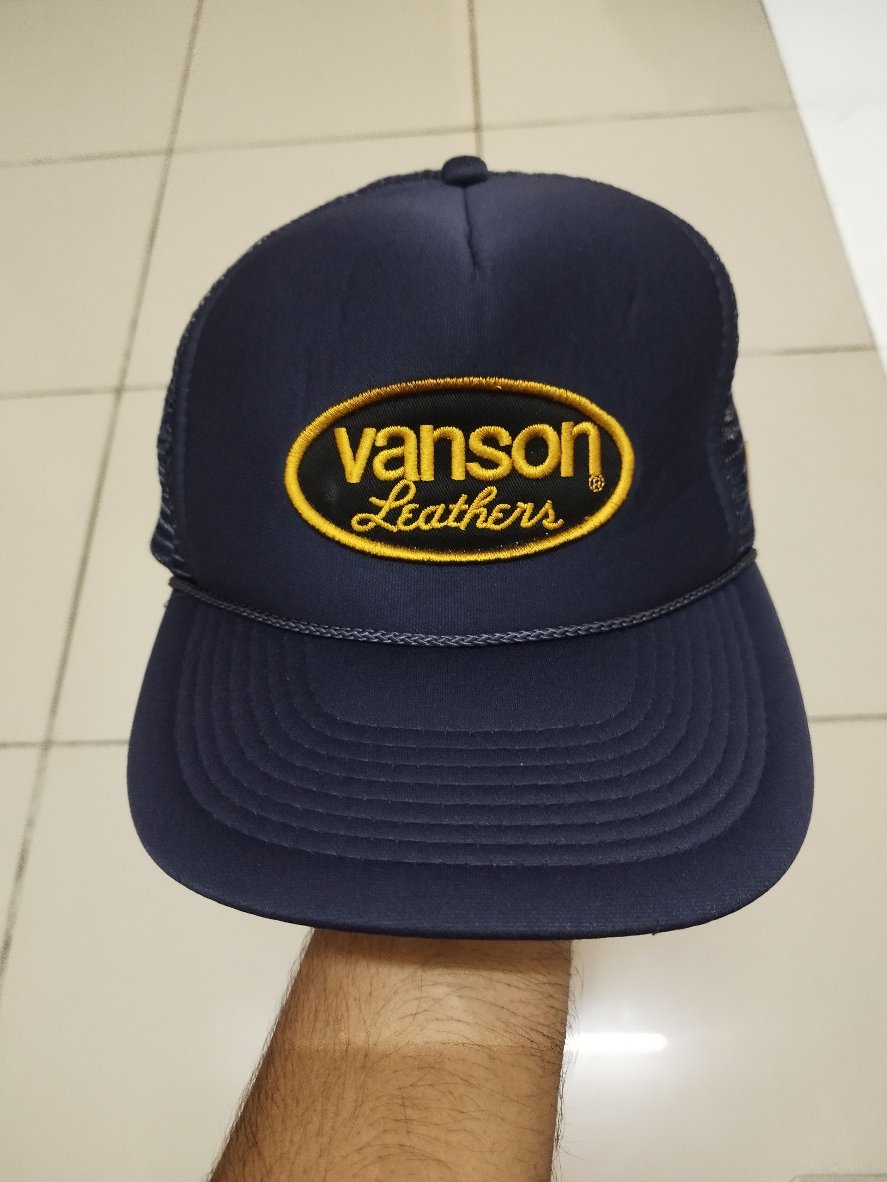 Vanson Leathers Vanson Leather Trucker Hat Size ONE SIZE - 1 Thumbnail