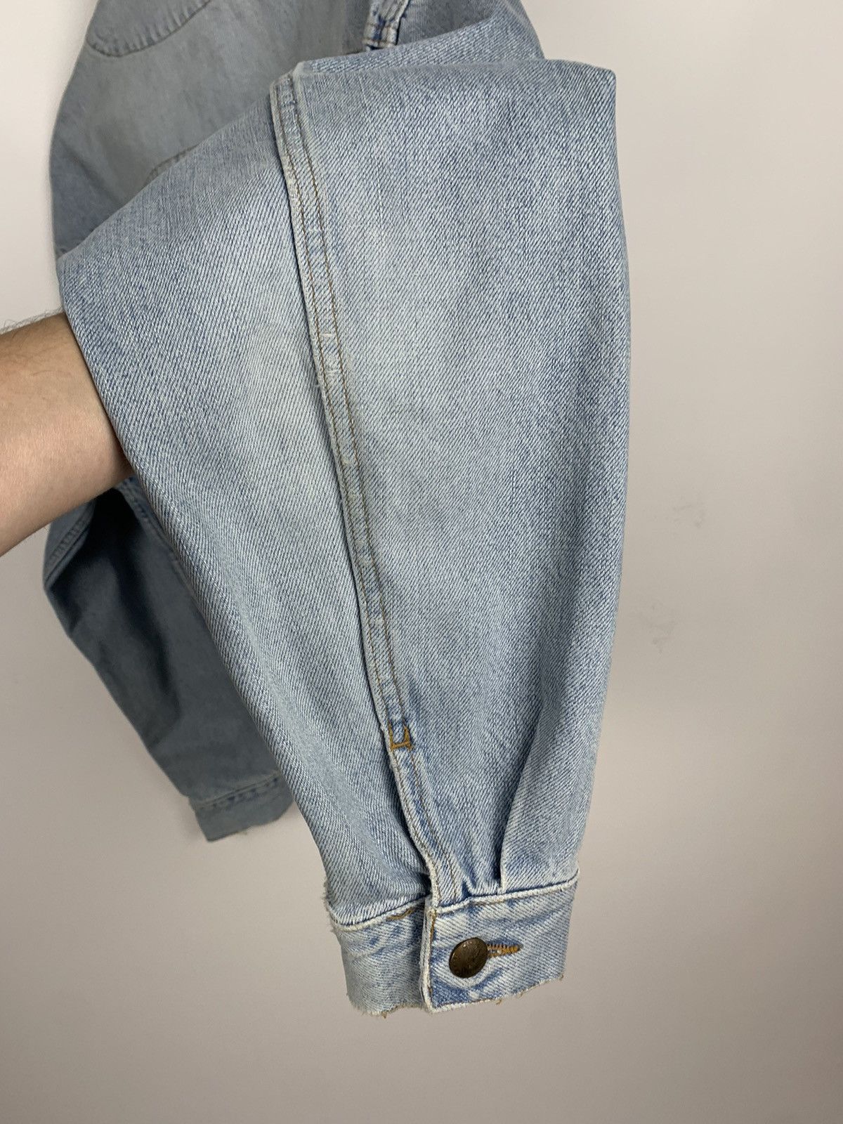 Katharine Hamnett London Vintage Y2K Katharine Hammett Denim Trucker Jacket Size M Size US M / EU 48-50 / 2 - 19 Thumbnail