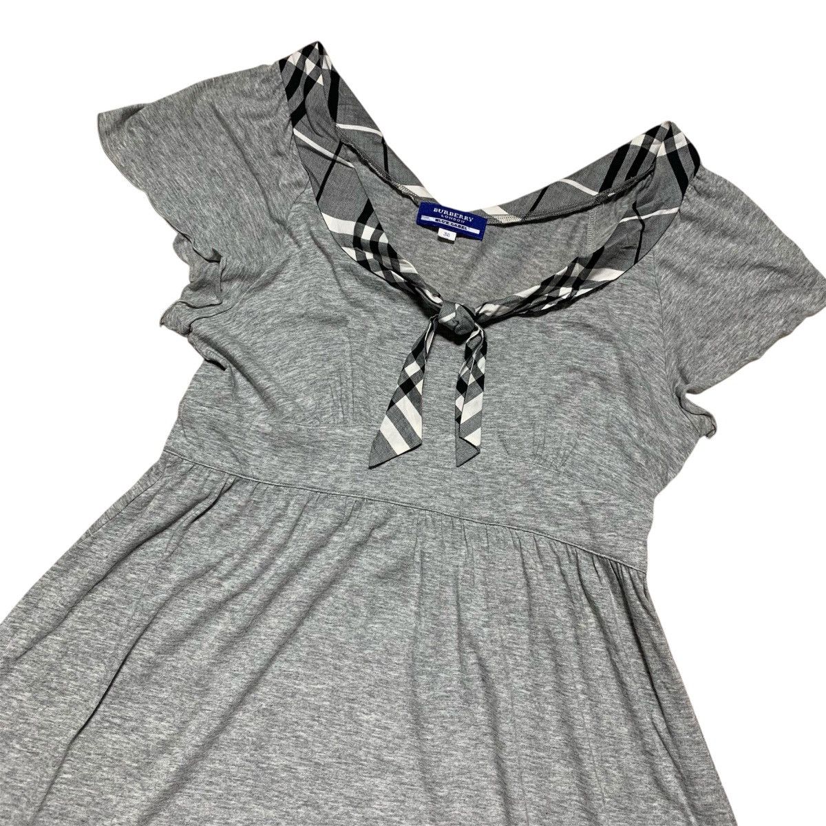 Burberry Burberry Blue Label Midi Dress Sailor Grey Size XS / US 0-2 / IT 36-38 - 5 Thumbnail