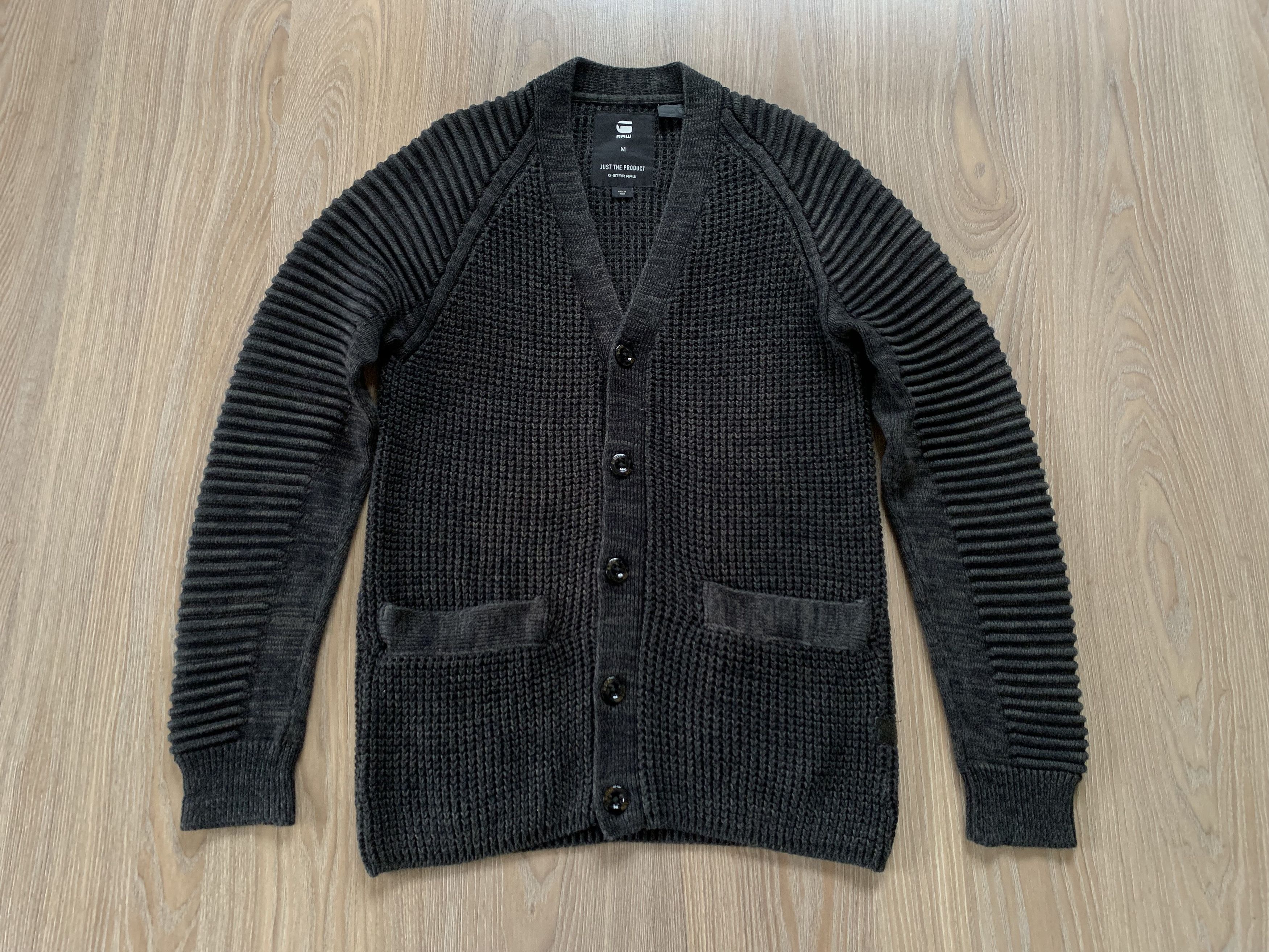 G-Star G Star Raw Cotton Casual Knitted Suzaki Cardigan Size US M / EU 48-50 / 2 - 2 Thumbnail