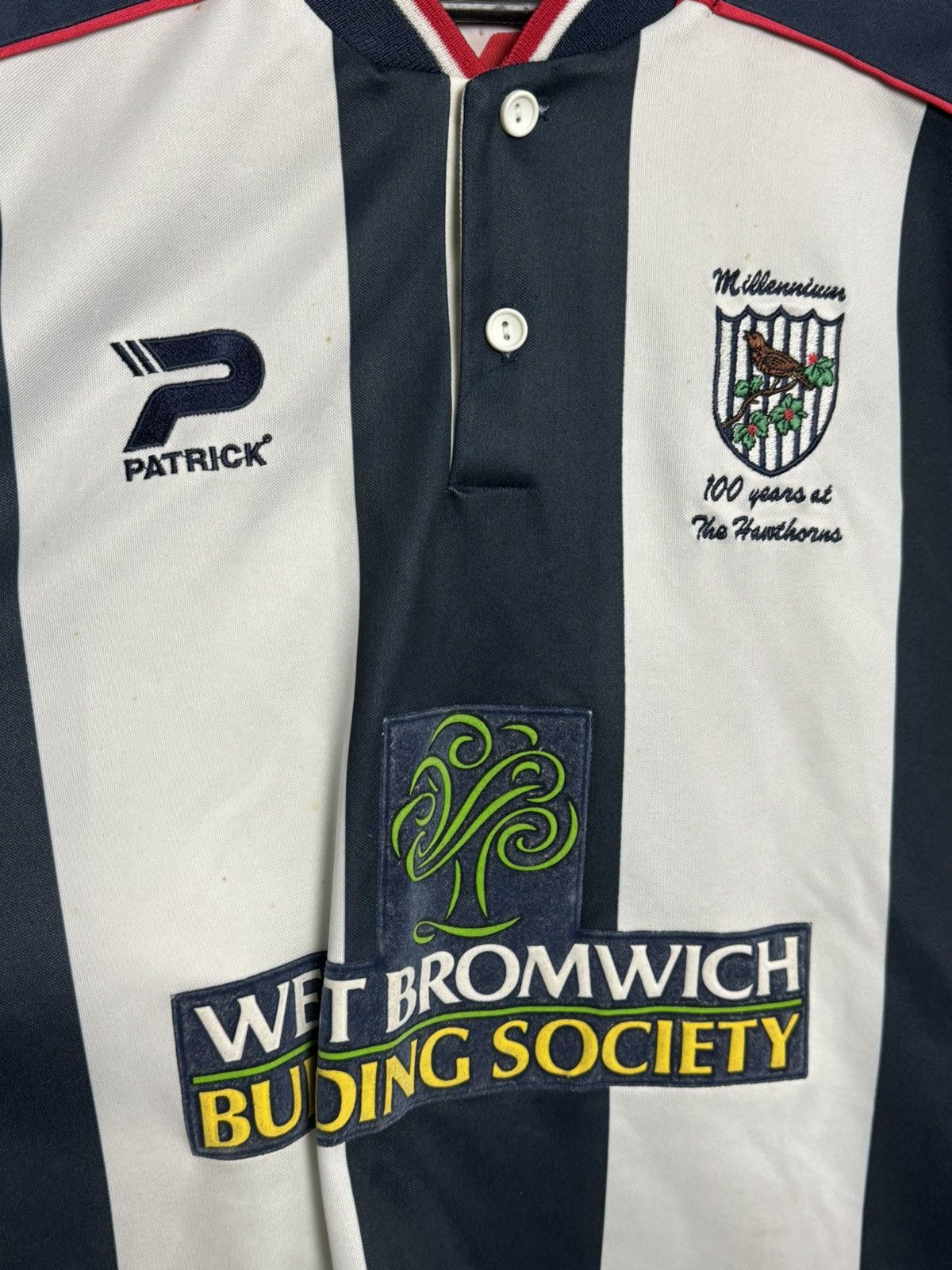 Other West Bromwich Albion 00/02 Home Football Jersey Size US L / EU 52-54 / 3 - 3 Thumbnail
