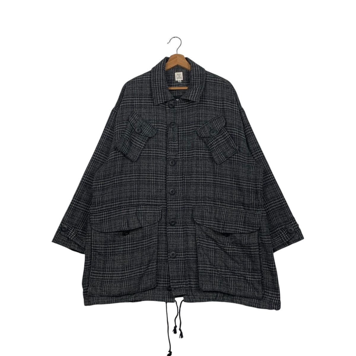 Japanese Brand Japanese Brand Revo Tartan Multipocket Jacket Size US M / EU 48-50 / 2 - 1 Thumbnail