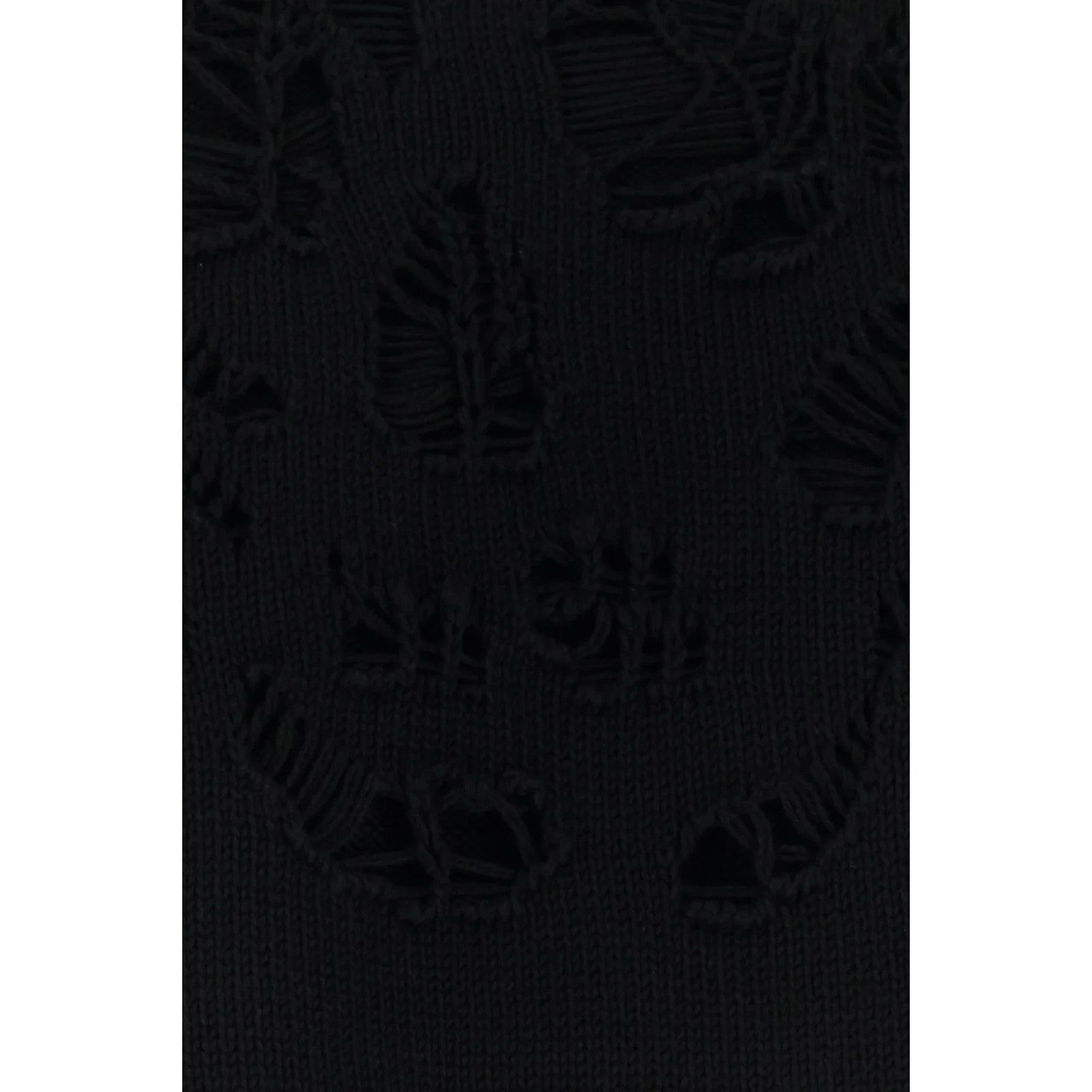 Alexander McQueen ALEXANDER MCQUEEN Black Cotton Sweater New & Authentic (Men' Size US L / EU 52-54 / 3 - 3 Thumbnail