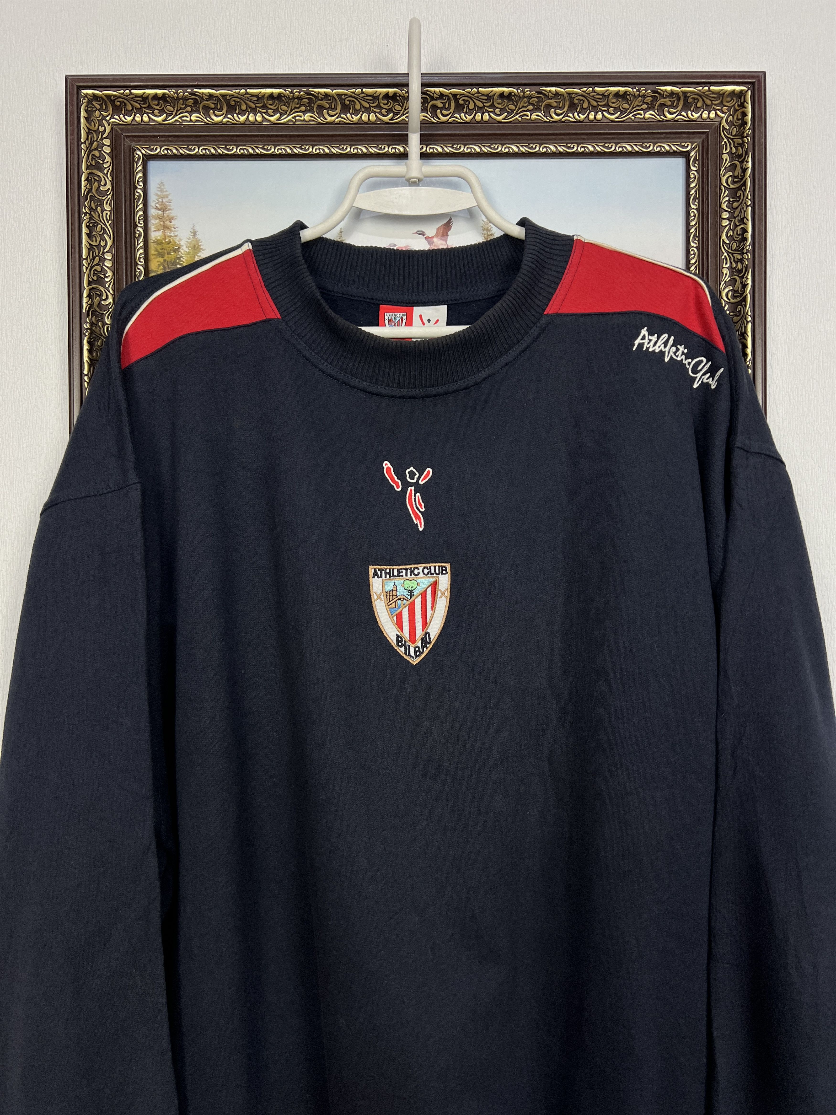 Vintage Athletic Bilbao Atletic Club Football Sweatshirt Jacket Size US XXL / EU 58 / 5 - 2 Thumbnail