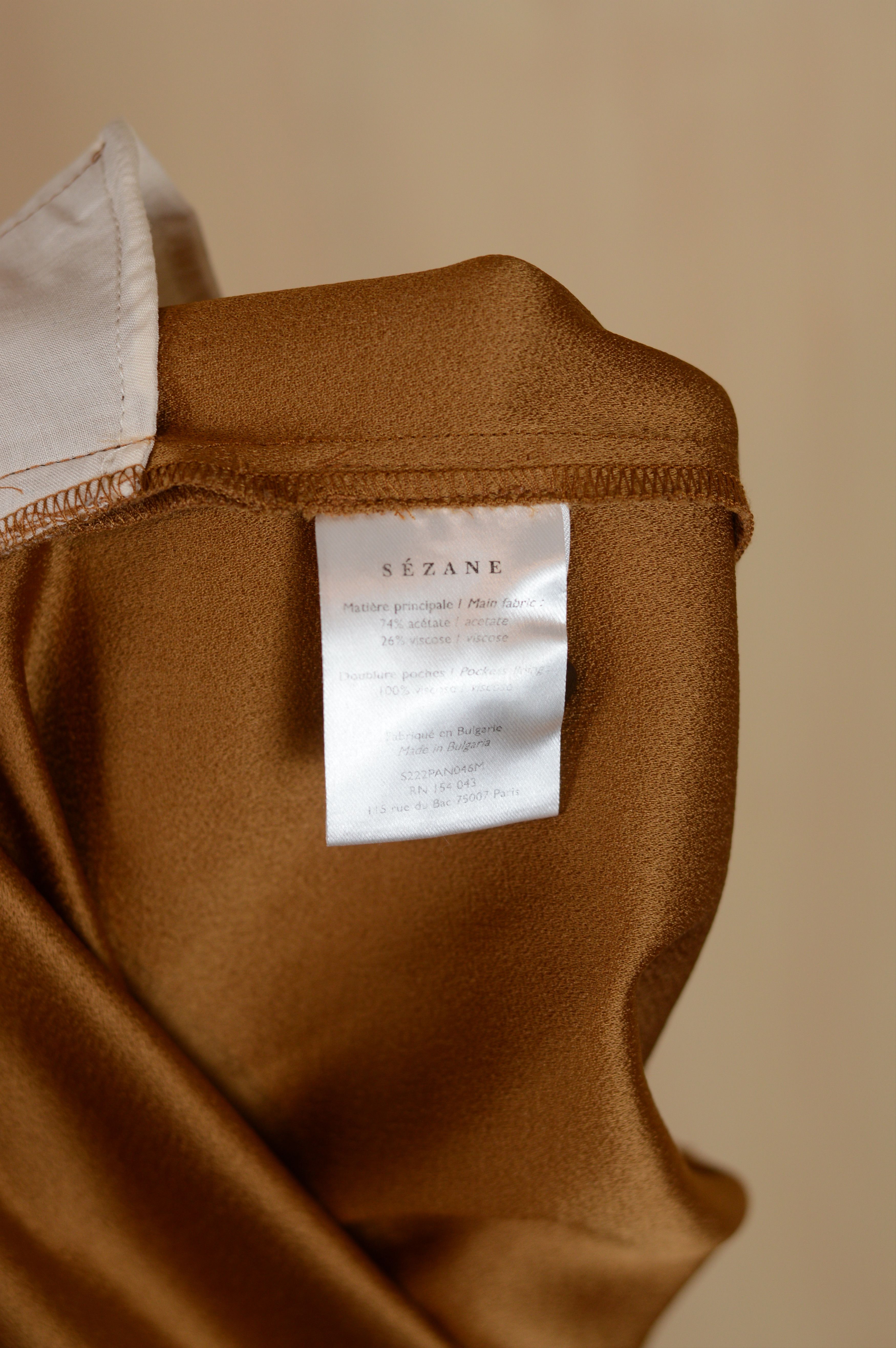 Sezane Sezane Wide Leg Trousers Size 25" / US 0 / IT 36 - 7 Thumbnail