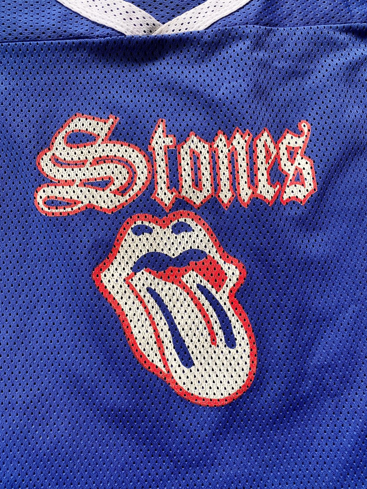 NFL Vintage 80s The Rolling Stones Mesh Hockey Jersey Size US XXL / EU 58 / 5 - 3 Thumbnail