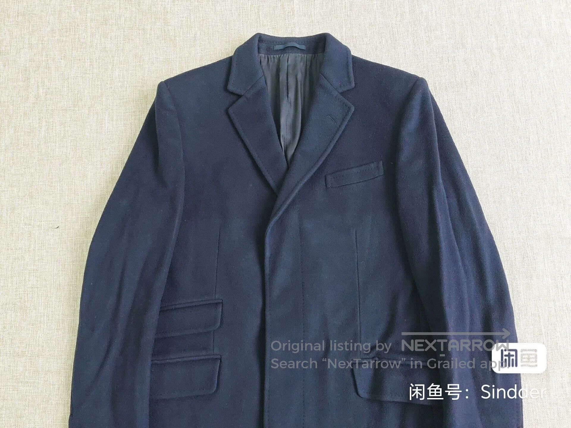 Gucci Gucci Men's Wool Long Coat. Size US S / EU 44-46 / 1 - 5 Thumbnail