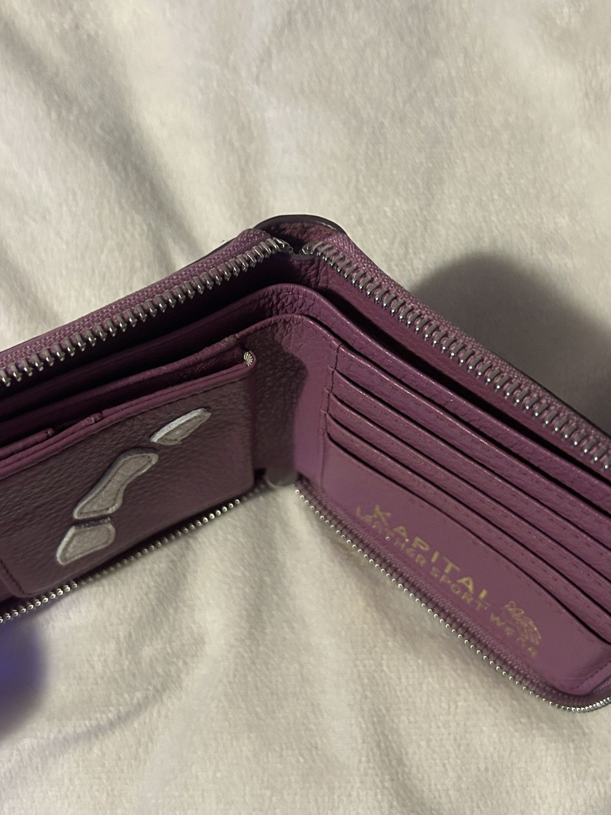 Kapital Kapital bone wallet purple Size ONE SIZE - 4 Thumbnail