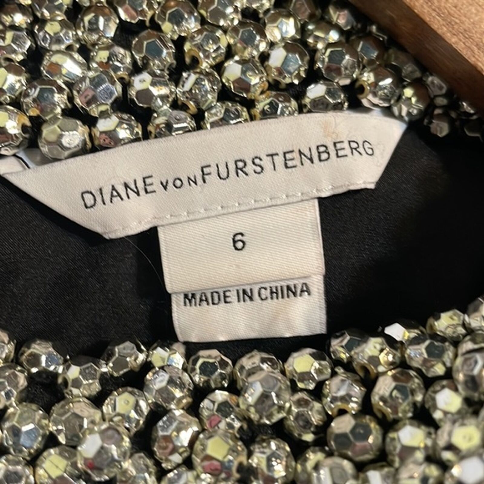 Diane von Furstenberg Diane Von Furstenberg Lainey Dress Silk Halter Black Size 6 Size M / US 6-8 / IT 42-44 - 9 Thumbnail