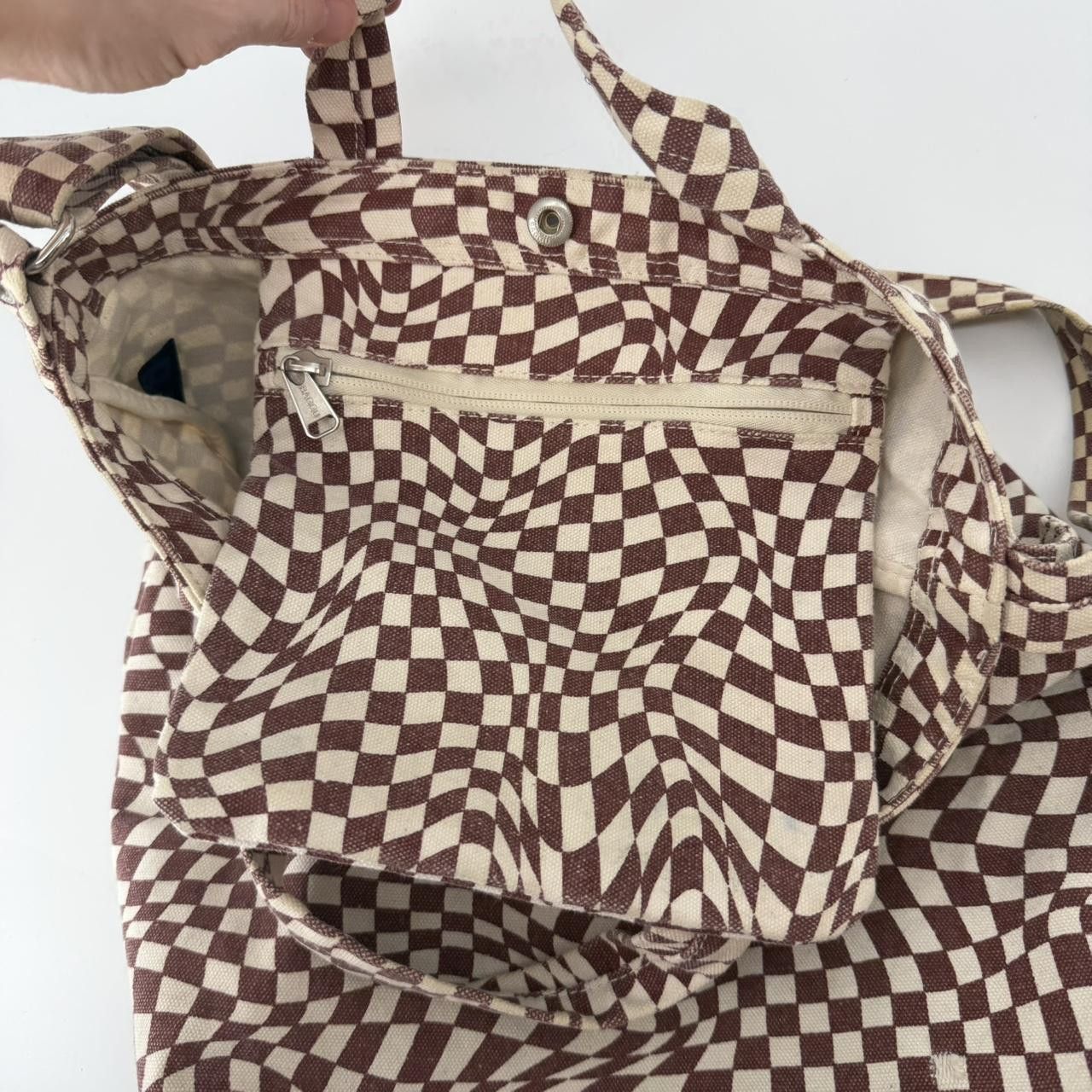 Baggu Baggu Brown And White Trippy Size ONE SIZE - 2 Thumbnail