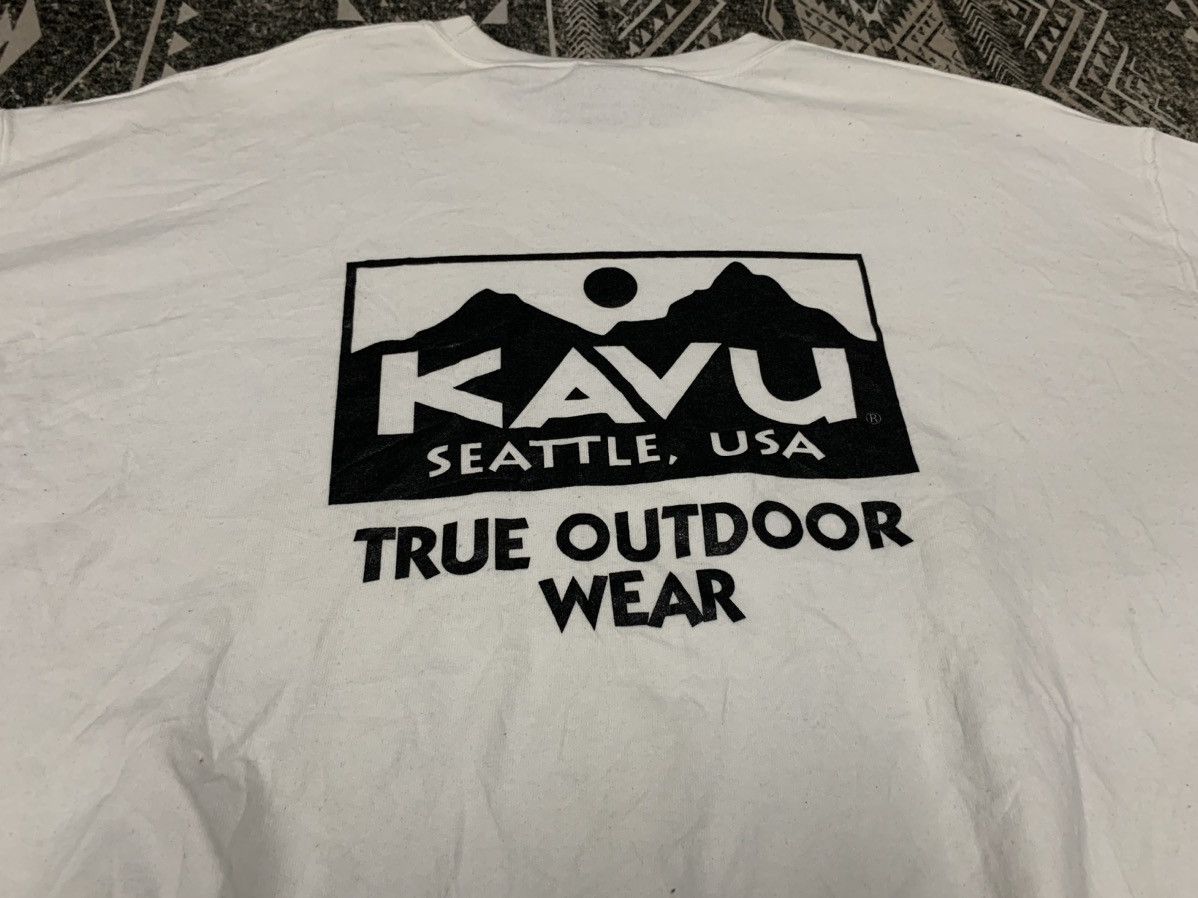 KAVU Y2K OG KAVU OUTDOOR SWEATSHIRT BIG LOGO Size US L / EU 52-54 / 3 - 9 Thumbnail