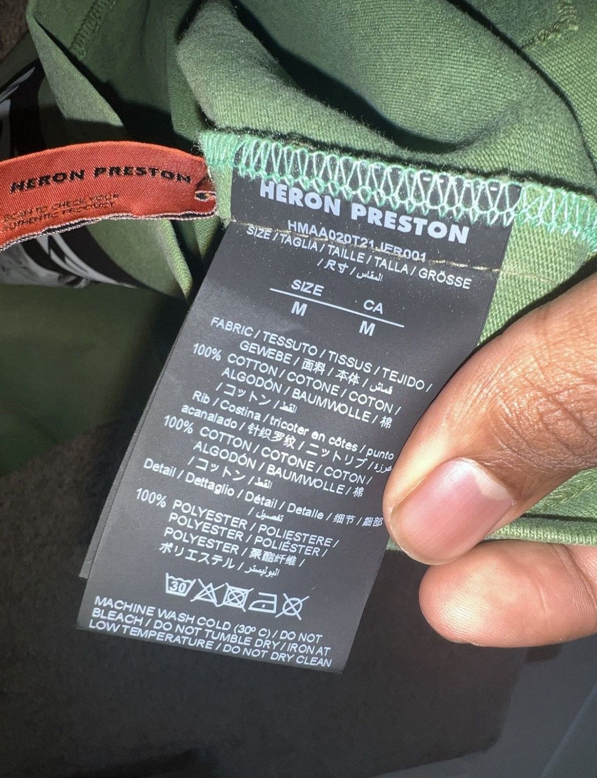 Heron Preston Heron Preston tee Size US M / EU 48-50 / 2 - 5 Thumbnail