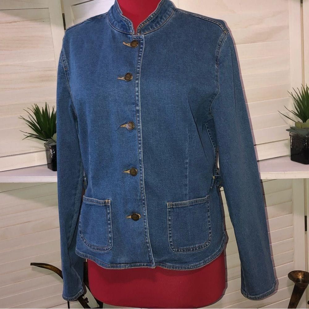 Orvis Orvis vintage 90s blue denim jeans jacket sz M Size M / US 6-8 / IT 42-44 - 6 Thumbnail