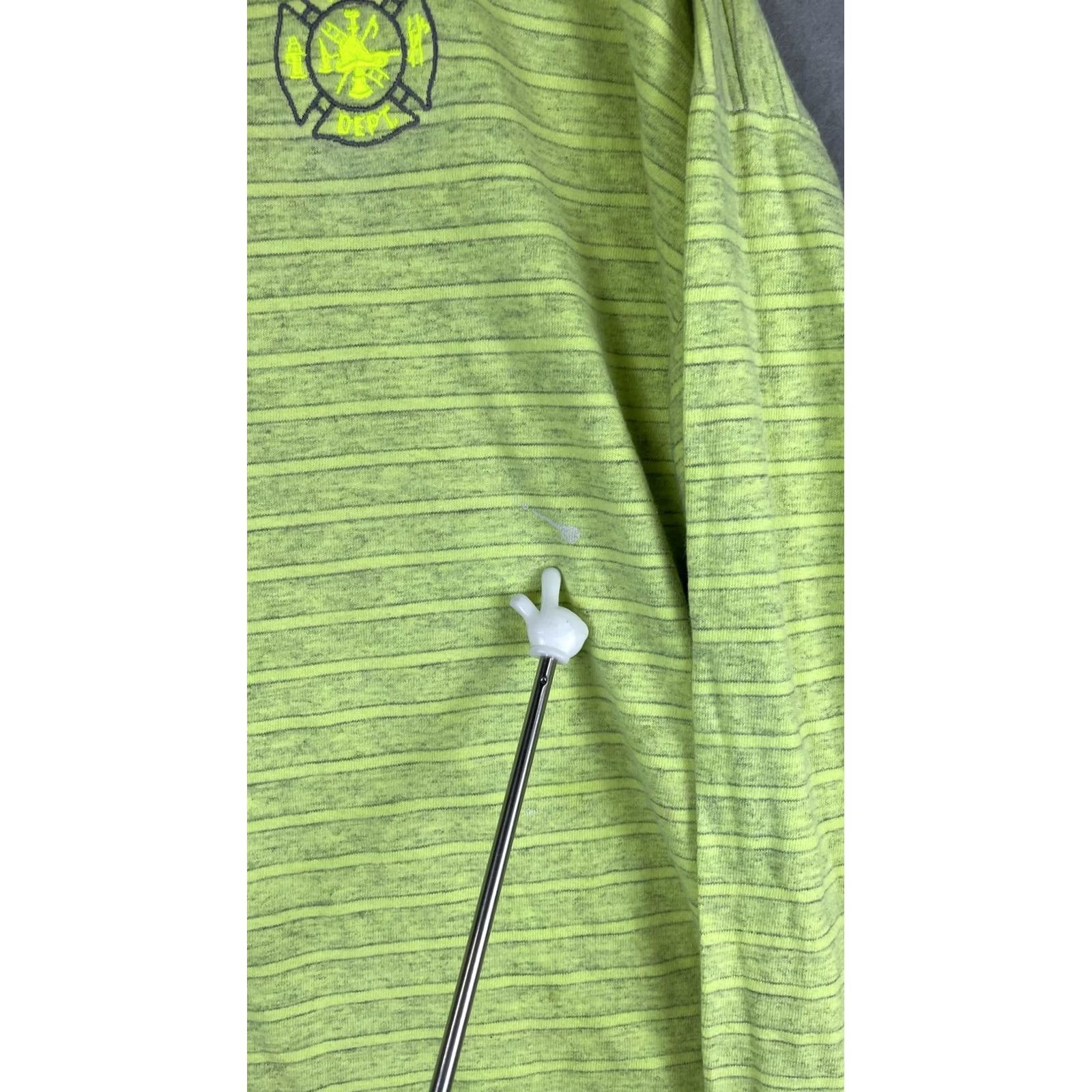 REEF Outer Reef Sweatshirt Mens XL Green Crewneck Pullover Providence Fire Dept Size US XL / EU 56 / 4 - 4 Thumbnail