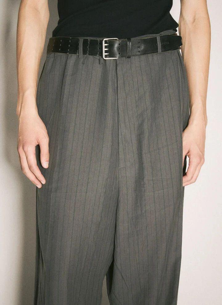 Balenciaga o1bcso1str0226 Size: 90 / 3 Prong Belt In Black Size 36 - 1 Thumbnail