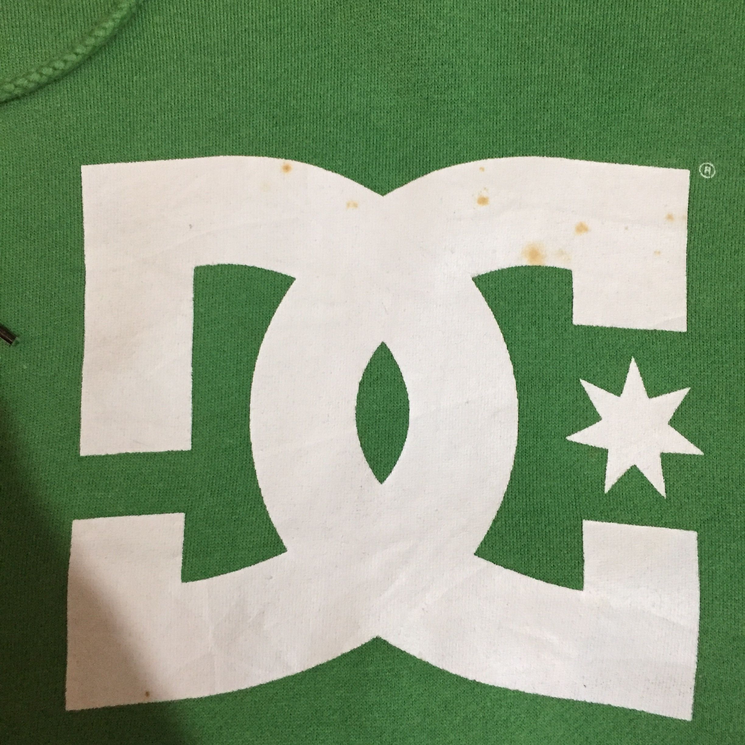 DC DC Shoes Logo Hoodie Green Size US XL / EU 56 / 4 - 3 Thumbnail