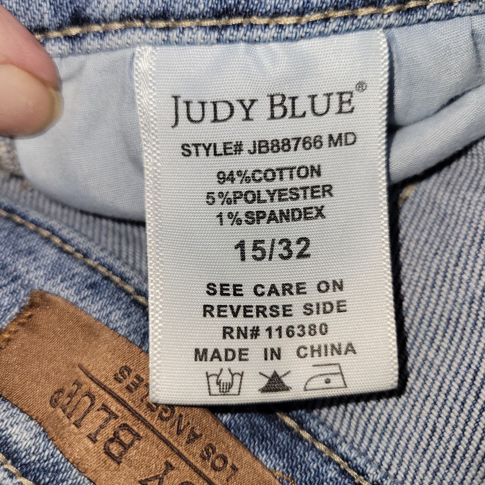 Judy Blue Judy Blue Los Angeles Flare Jeans 15/32 Bells Blue Denim Size 32" / US 10 / IT 46 - 9 Thumbnail