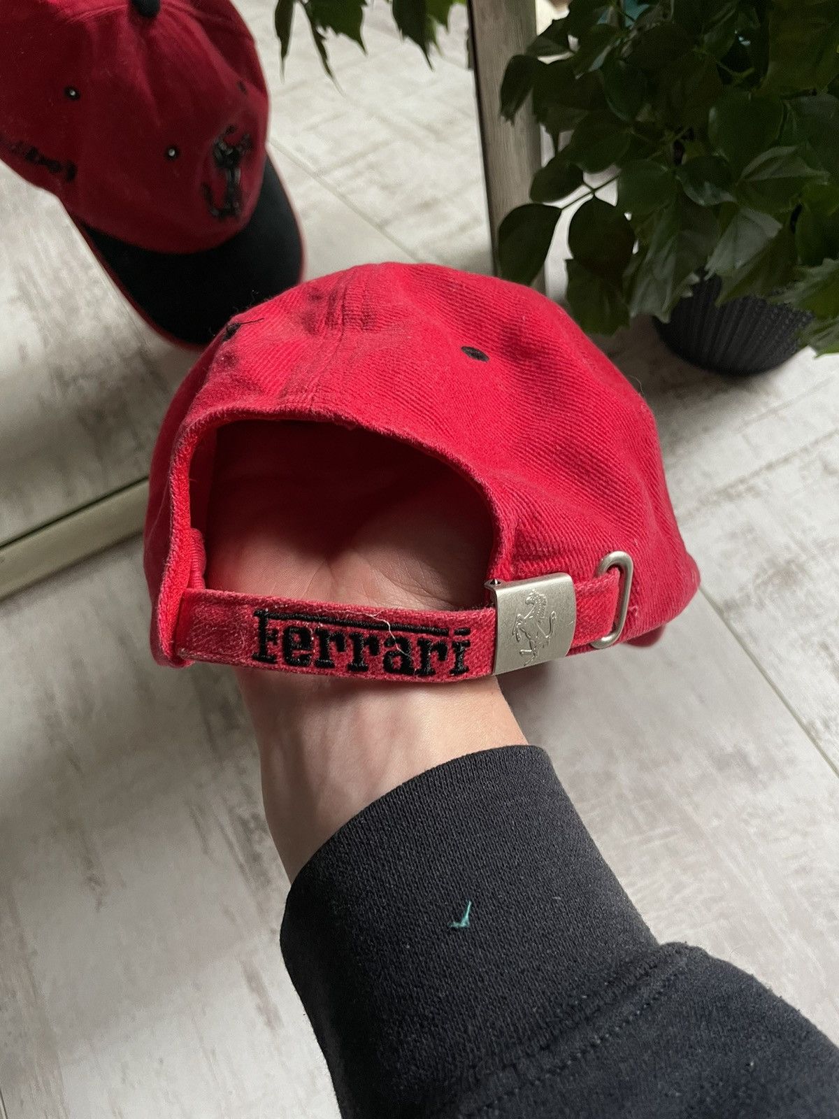 Ferrari × Vintage Ferrari Vintage FedEx 90’s Racing Hat Cap Size ONE SIZE - 5 Thumbnail