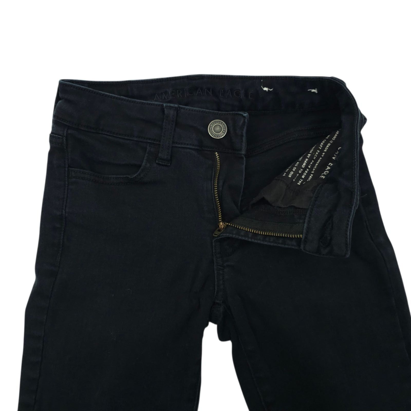 American Eagle Outfitters American Eagle Next Level Stretch Jegging Jeans 00 Short Y2K Size 24" / US 00 / IT 34 - 9 Thumbnail