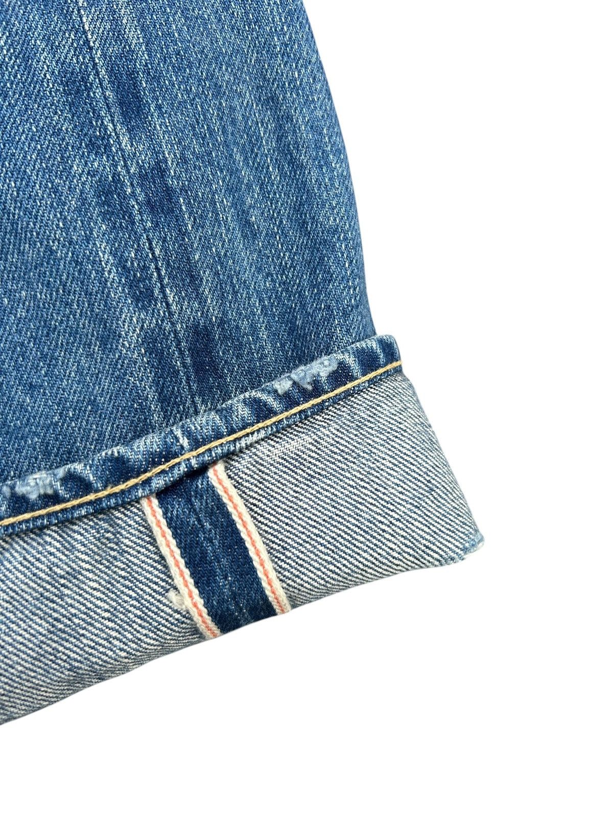 Hysteric Glamour Hysteric Glamour Selvedge studded Distressed Denim Jeans ☠️🎌 Size US 32 / EU 48 - 3 Thumbnail