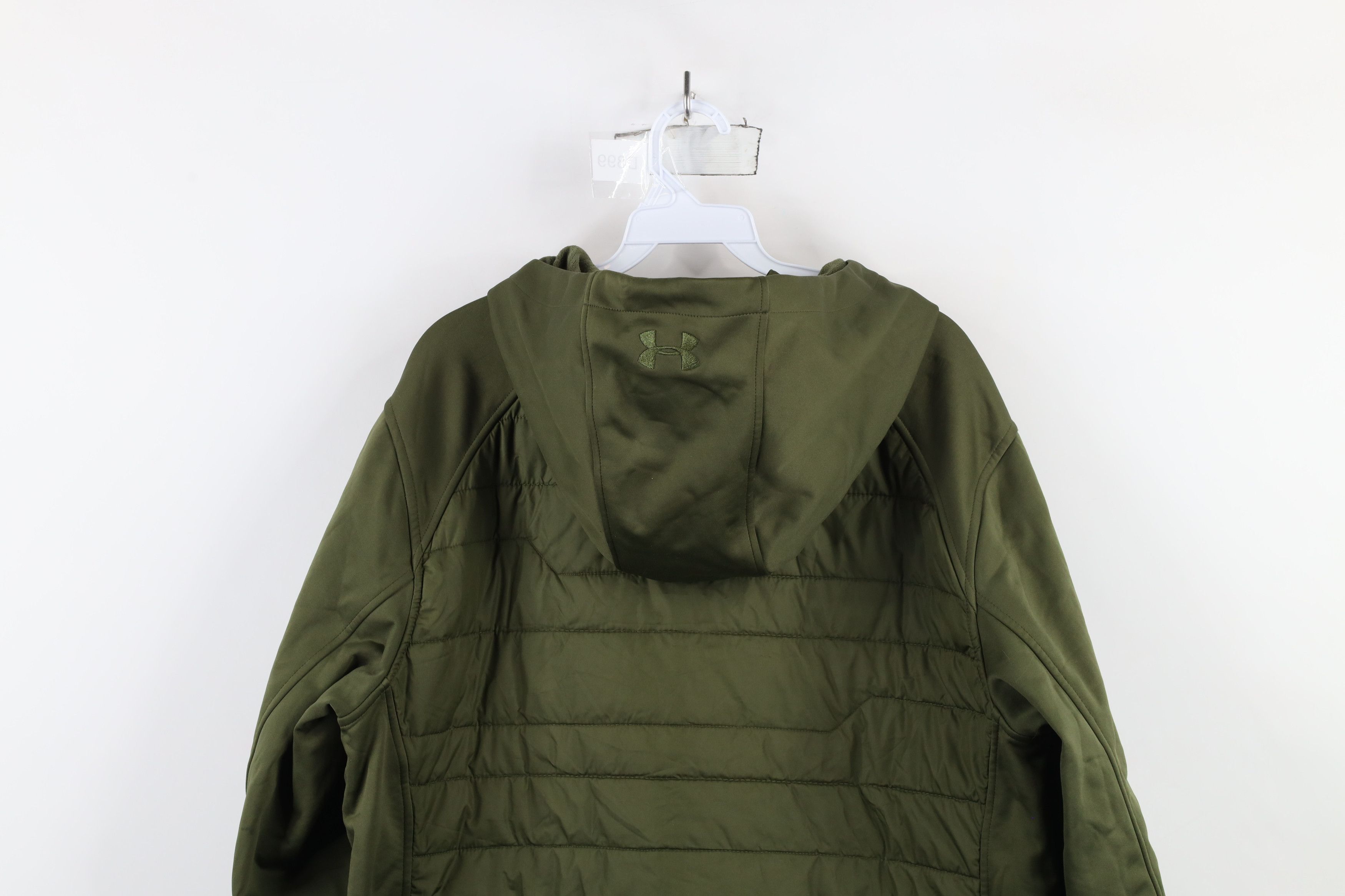 Under Armour × Vintage Under Armour Insulated Hooded Full Zip Puffer Jacket Size US L / EU 52-54 / 3 - 14 Thumbnail