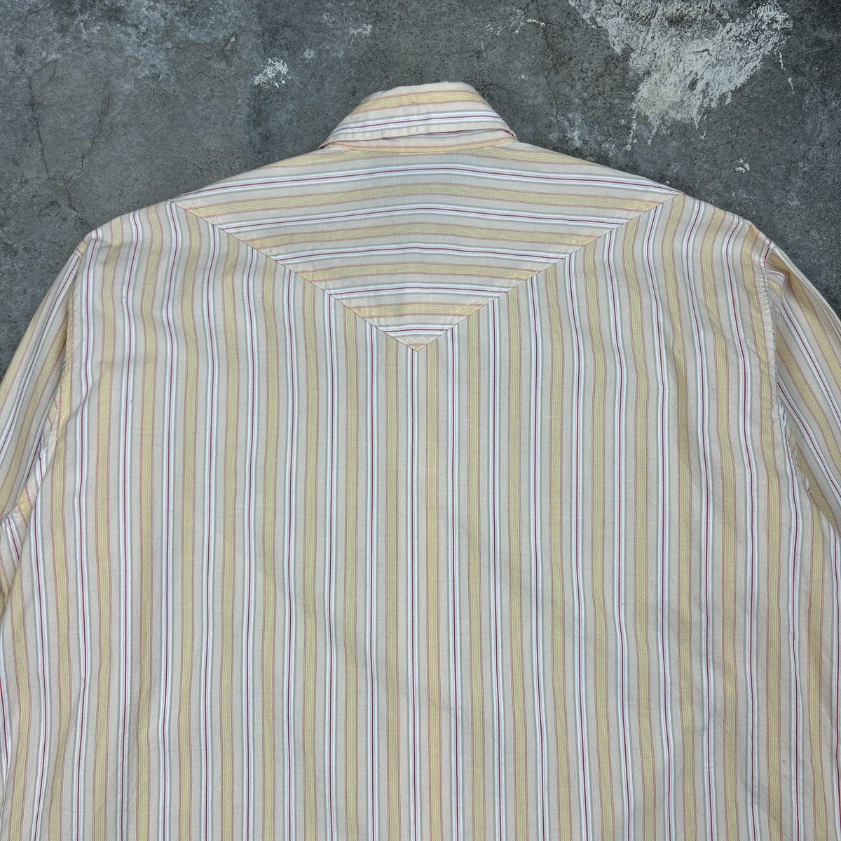 Japanese Brand × Kansai Yamamoto × Vintage 1990s Kansai Profumo - Geometric Lines Size US M / EU 48-50 / 2 - 13 Thumbnail