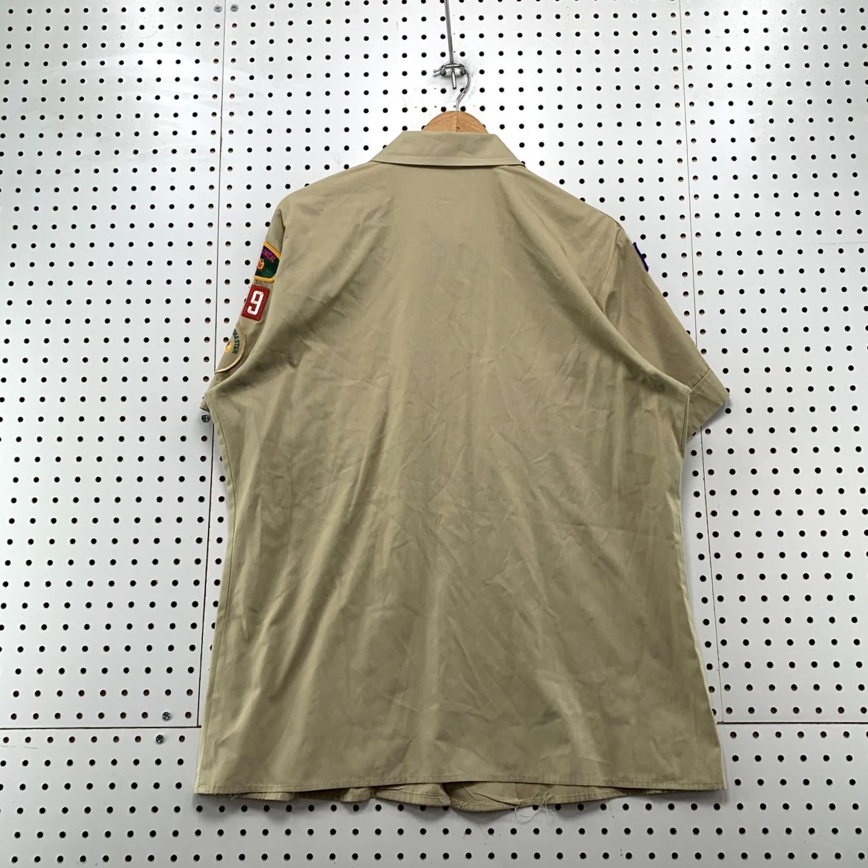 Vintage Vintage Boy Scouts of America Mens Shirt L Khaki Short Sleeve Size US L / EU 52-54 / 3 - 6 Thumbnail