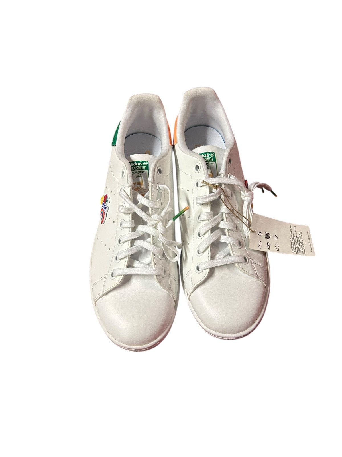 Adidas Adidas Stan Smith J 'Fruits & Rainbow Patches size 7 Size US 7 / IT 37 - 1 Thumbnail