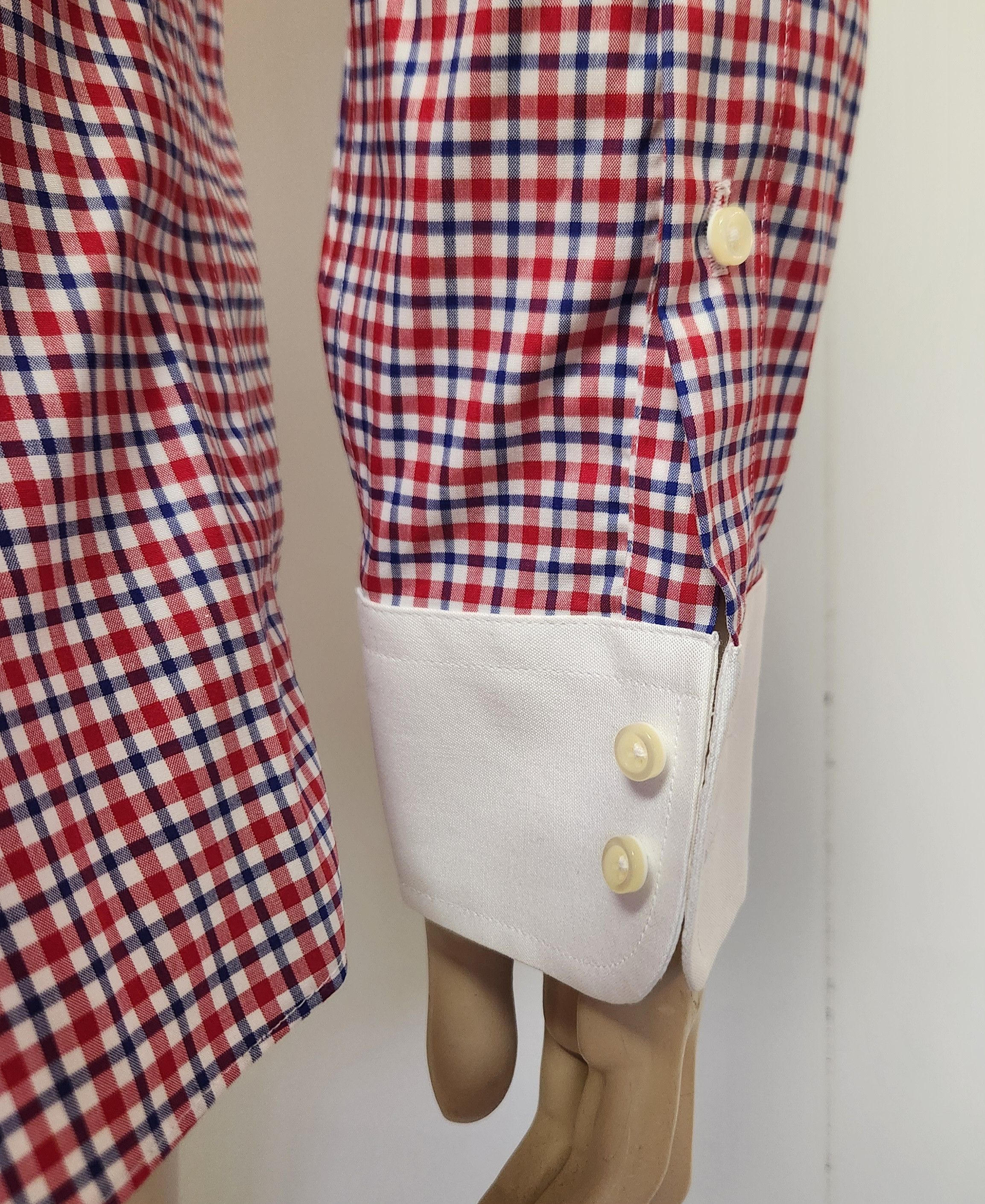 Brooks Brothers Brooks Brothers shirt 16-34 red white blue cotton NWT $198 Size US M / EU 48-50 / 2 - 4 Thumbnail