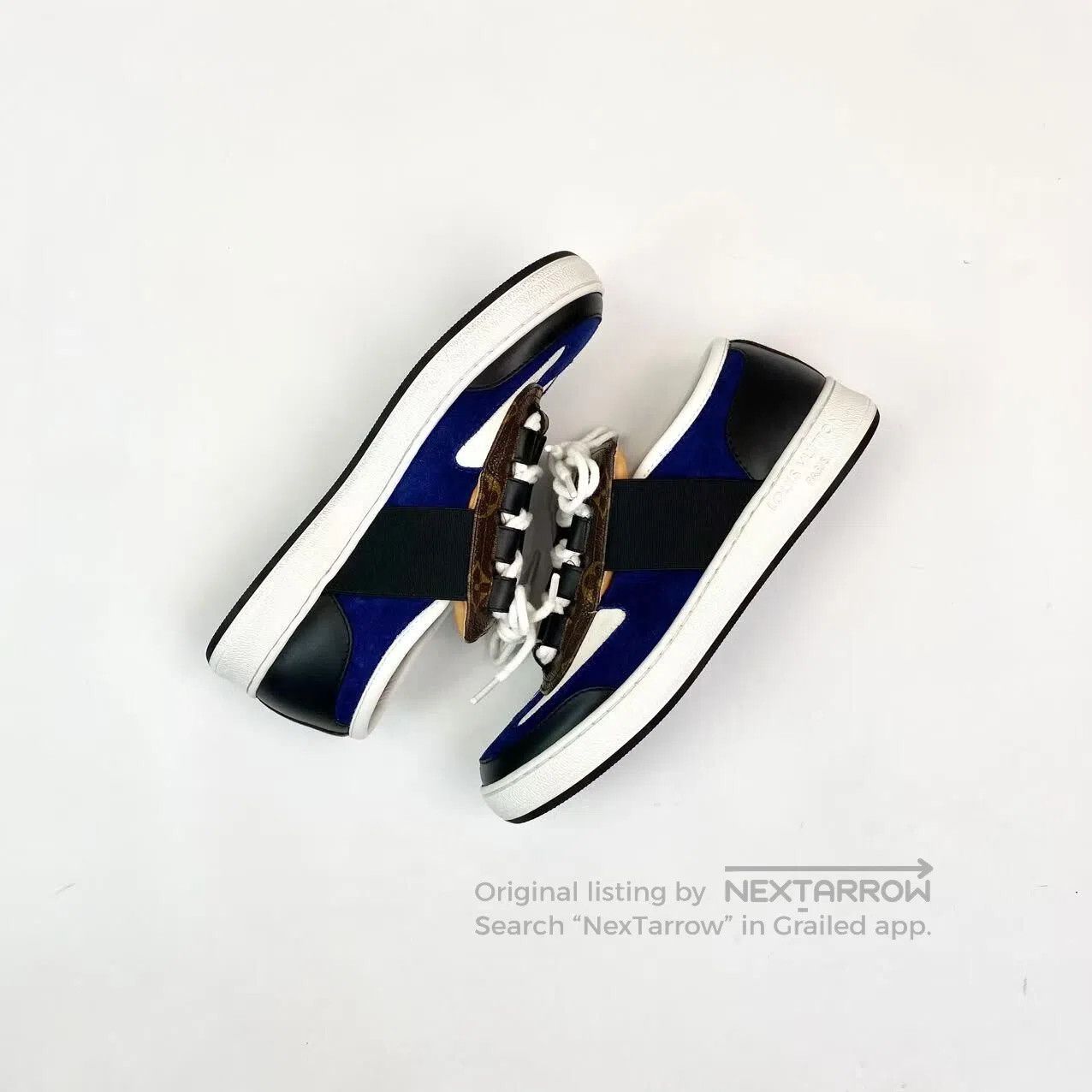 Louis Vuitton Louis Vuitton Presbyopia spliced low-top board shoes| Size US 6 / IT 36 - 5 Thumbnail