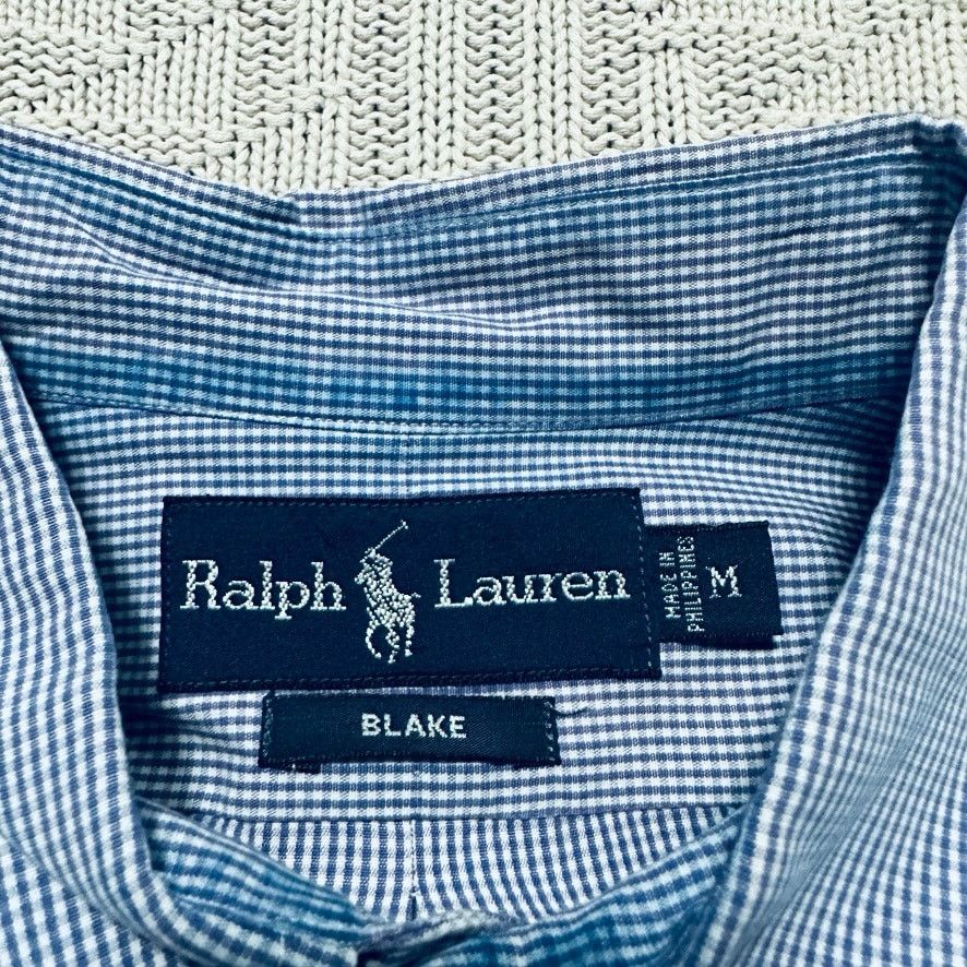 Ralph Lauren Ralph Lauren blue gingham Blake fit button down Size US M / EU 48-50 / 2 - 4 Thumbnail