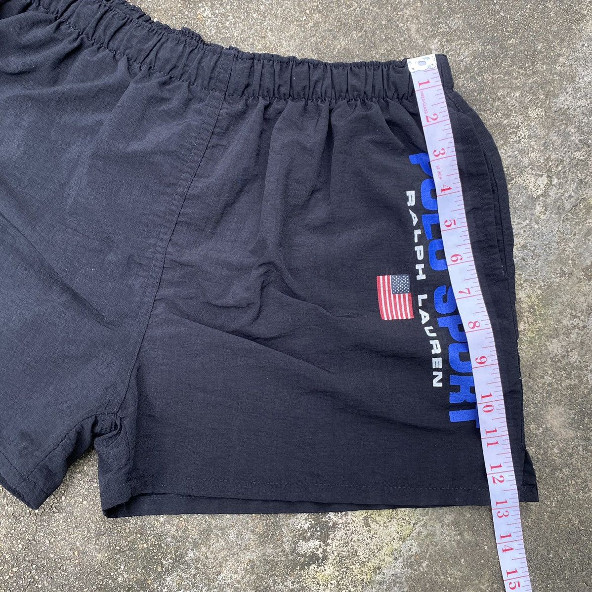 Polo Ralph Lauren × Vintage Vintage Polo Sport Ralph Lauren Short Pants Spellout Polo Size US 26 / EU 42 - 11 Thumbnail