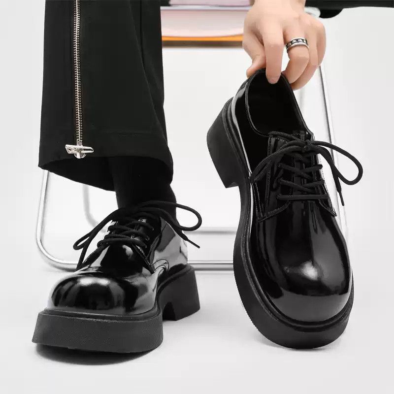 Japanese Brand Retro Casual Fashion Leather Shoes Size US 8.5 / EU 41-42 - 1 Thumbnail