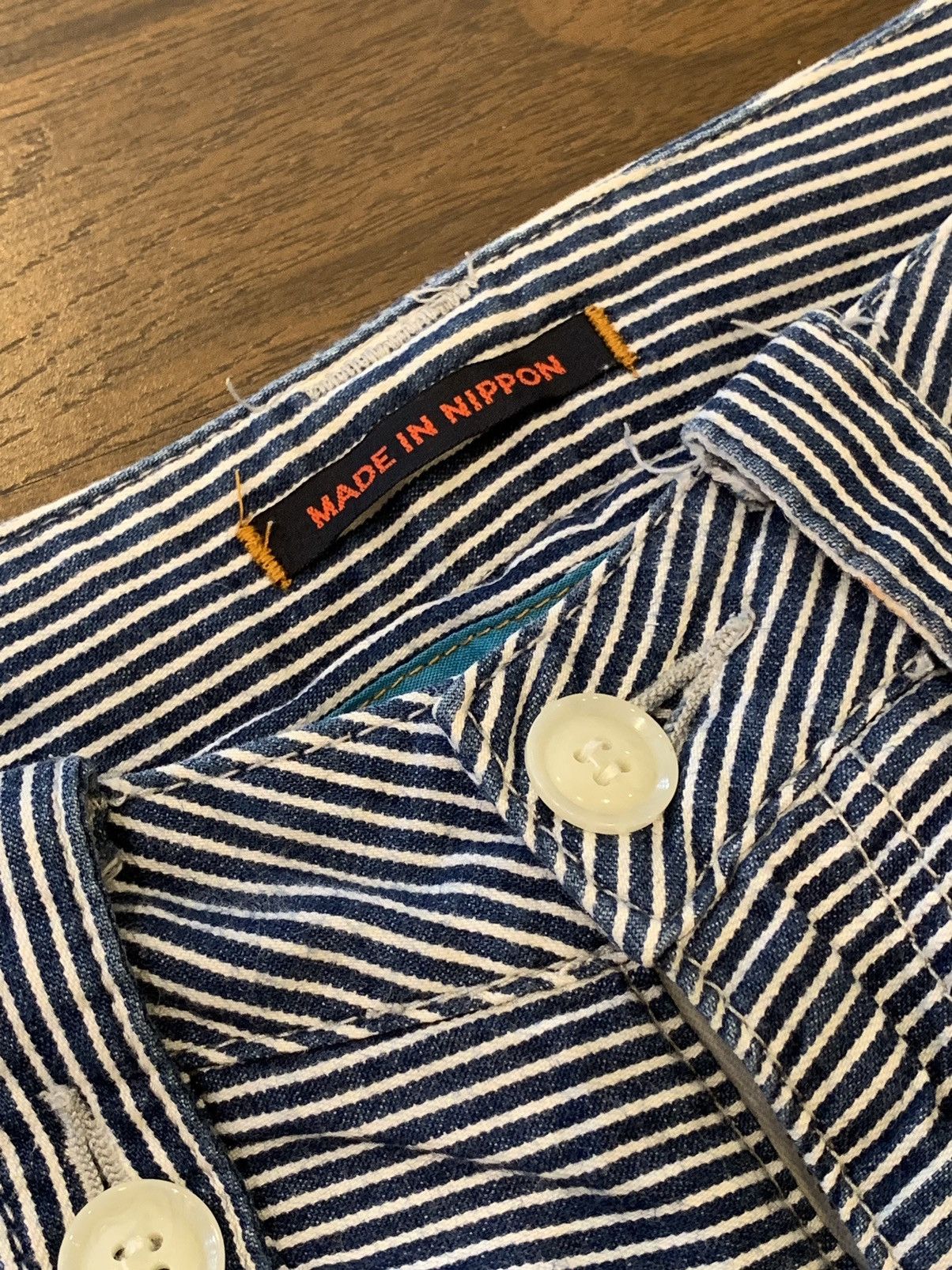 Japanese Brand × Vintage Et boite Made in japan Nippon stripe pants Size US 29 - 3 Thumbnail