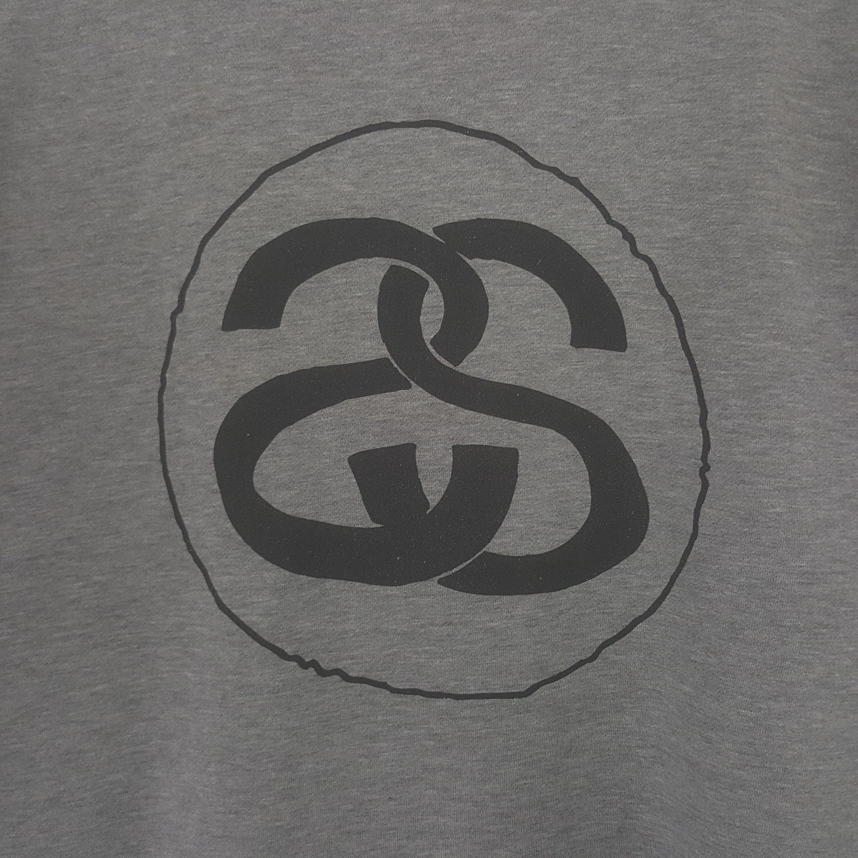 Stussy × Vintage Vintage Stussy Mirror Design Sweatshirt Size US L / EU 52-54 / 3 - 4 Thumbnail