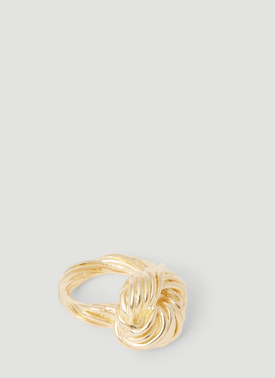 Bottega Veneta Twisted Knot Ring Size ONE SIZE - 1 Thumbnail