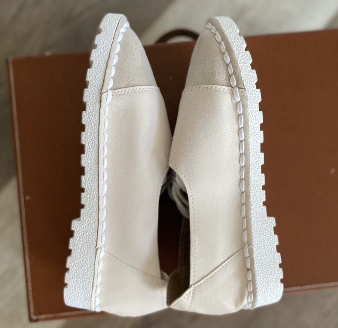 Other WOMANS CANVAS SUEDE TIP LEATHER FLATS LACEUP SLIPON LOAFERS Size US 11 / IT 41 - 9 Thumbnail
