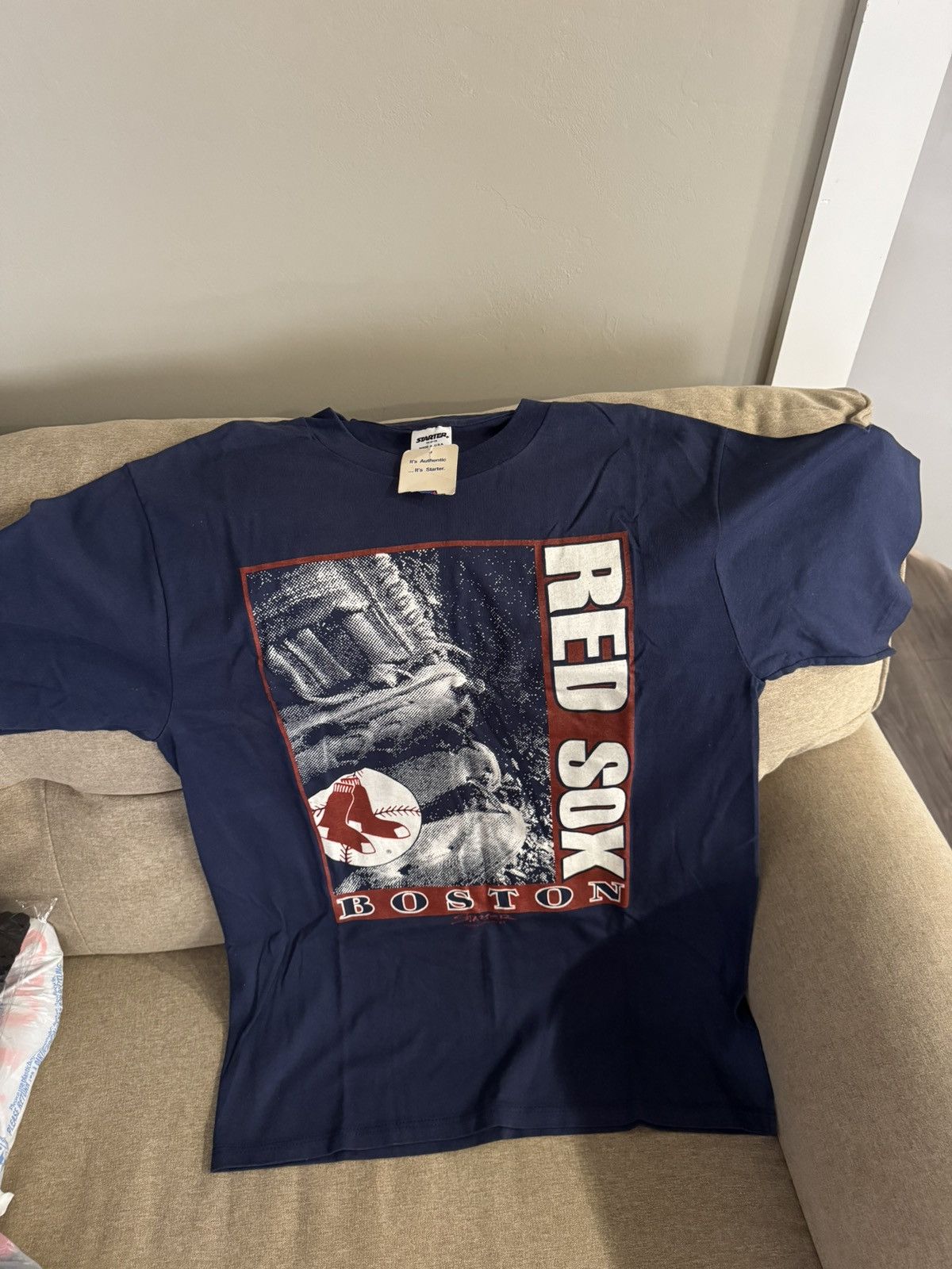 Starter *Vintage* Starter Red Sox tee 1990 men’s Large NWT Size US L / EU 52-54 / 3 - 1 Thumbnail