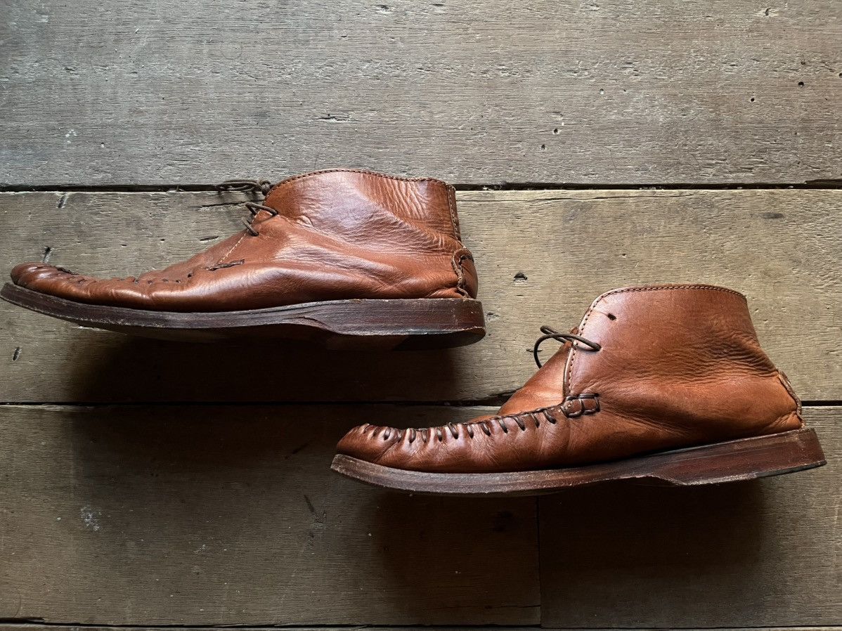 Buttero Vintage Buttero Handmade Italian Leather Ankle Leather Laced Size US 8.5 / EU 41-42 - 1 Thumbnail