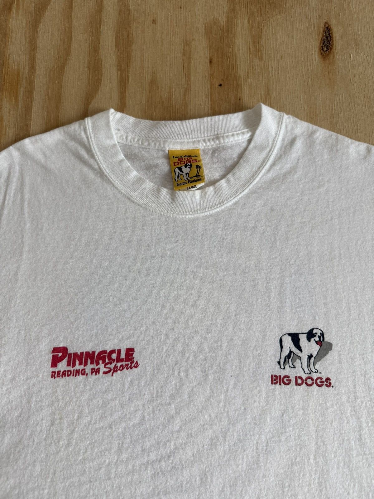 Big Dogs Vintage Big Dogs Ski Graphic T Shirt XL Single Stitch Style Size US XL / EU 56 / 4 - 1 Thumbnail