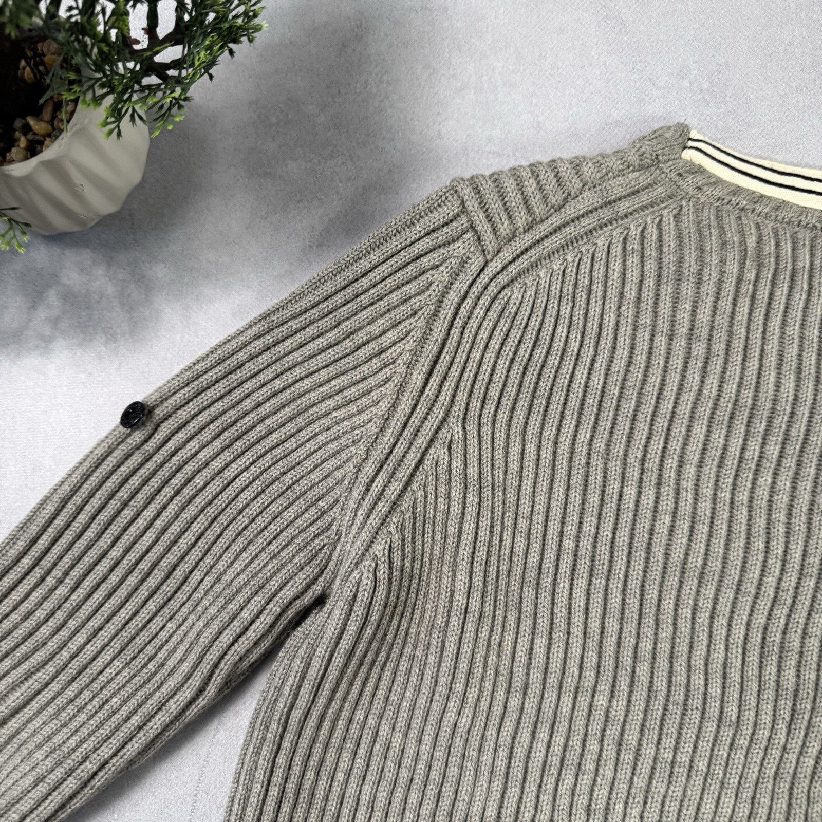 Stone Island Vintage Stone Island Junior Sweater Size 12/152 Beige Size US XS / EU 42 / 0 - 14 Thumbnail