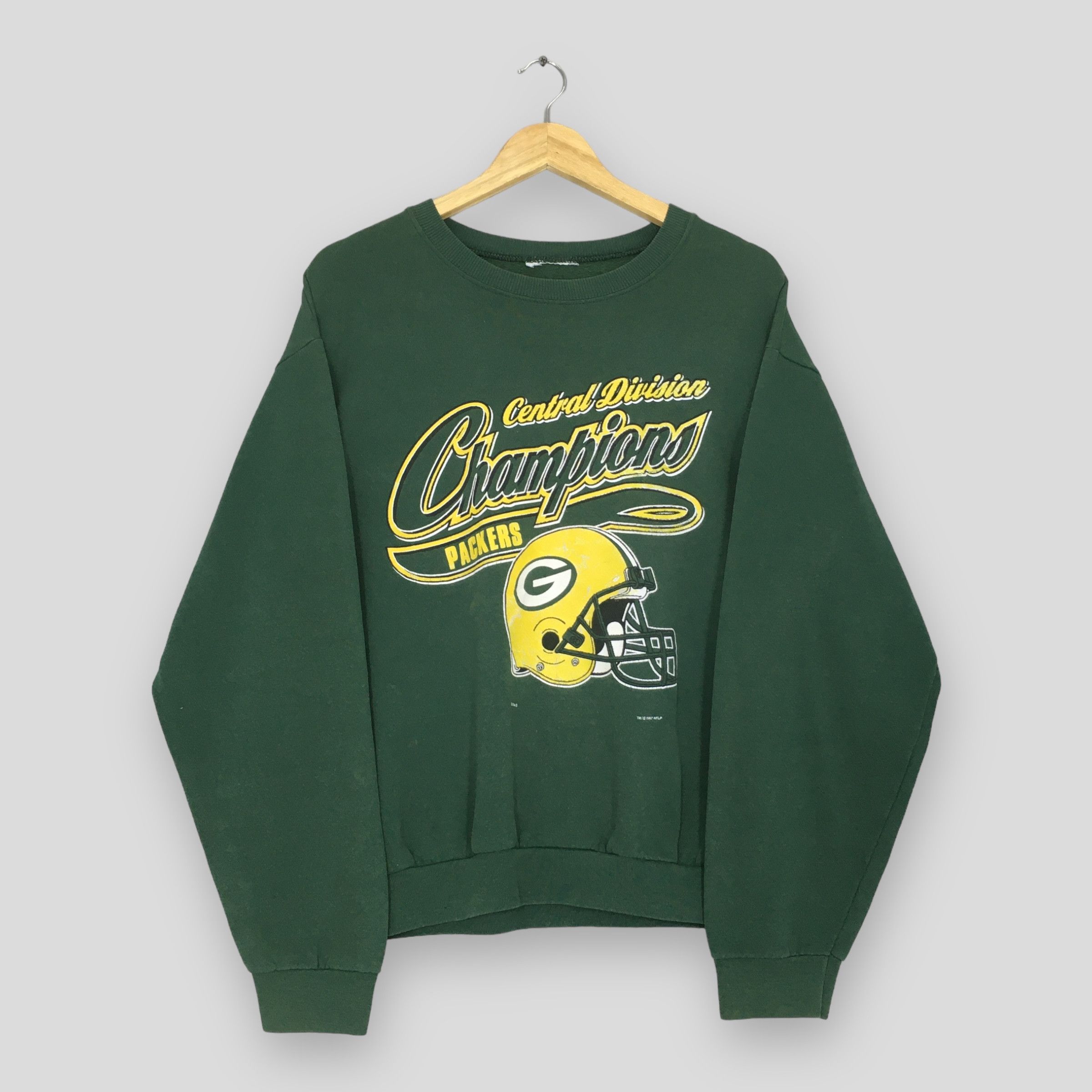 Jerzees × NFL × Vintage Vintage 90s Green Bay Packers NFL Sweatshirts Medium Size US M / EU 48-50 / 2 - 1 Thumbnail