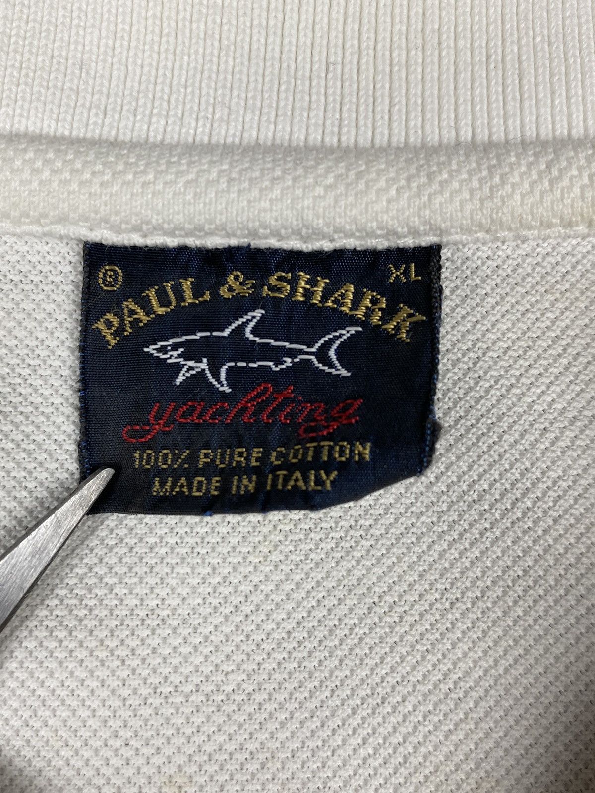 Paul & Shark × Vintage Vintage Paul & Shark Yachting Polo Tee T Shirt Size XL Size US XL / EU 56 / 4 - 10 Thumbnail