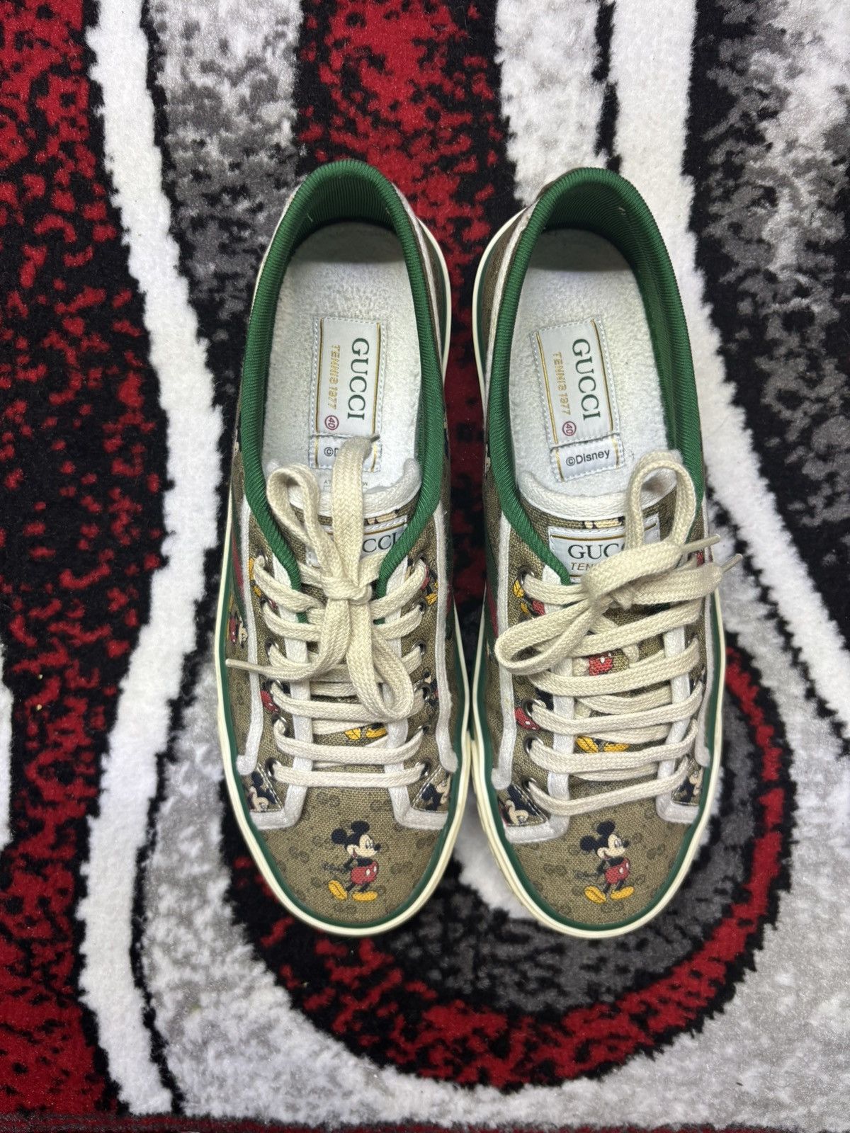 Disney × Gucci Gucci x Disney Tennis 1997 Mickey Mouse Size US 7 / EU 40 - 4 Thumbnail