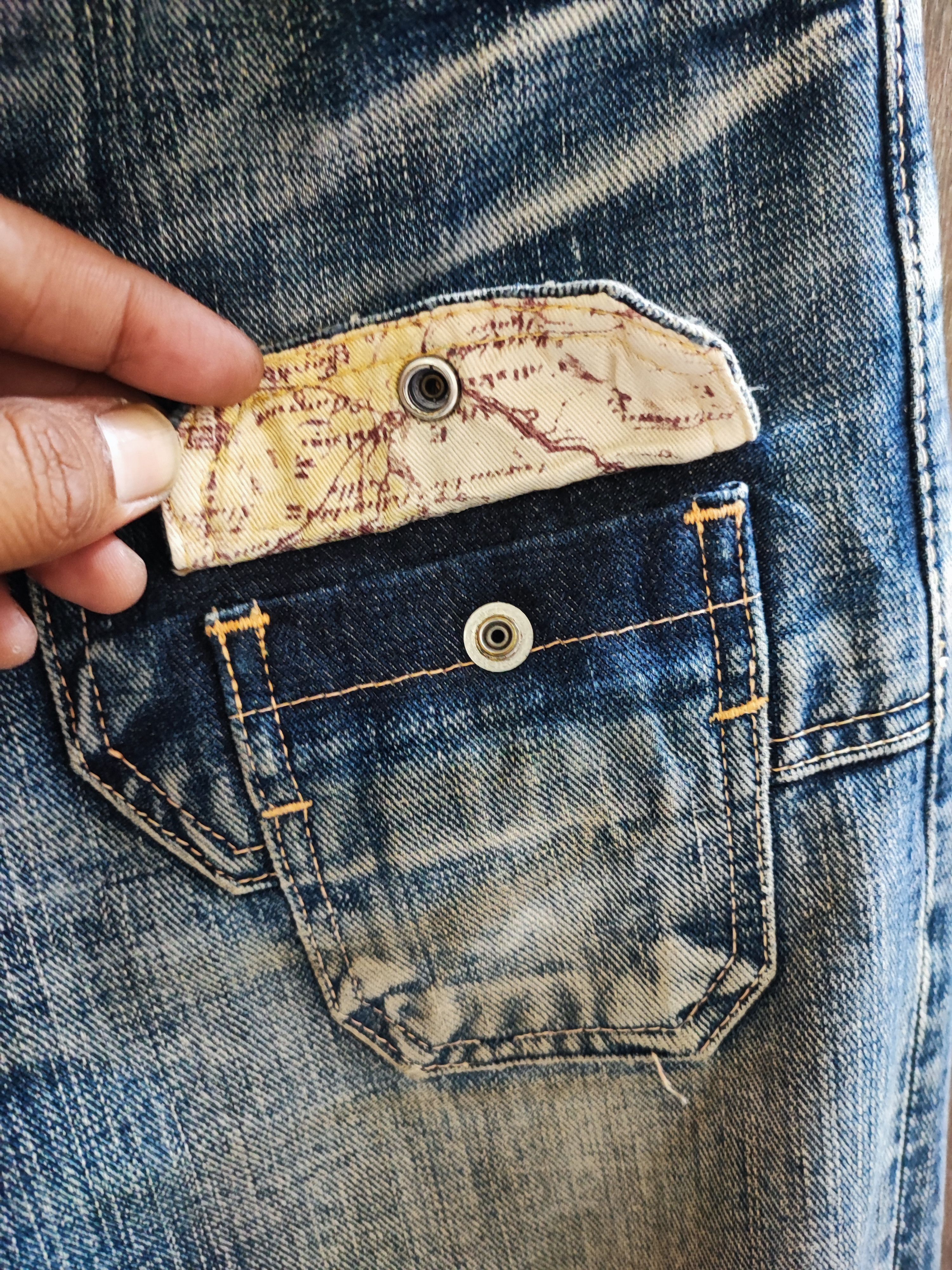 Hysteric Glamour × Japanese Brand × TMT Rare!! Vintage TMT Japan lovely bush Denim Size US 32 / EU 48 - 6 Thumbnail