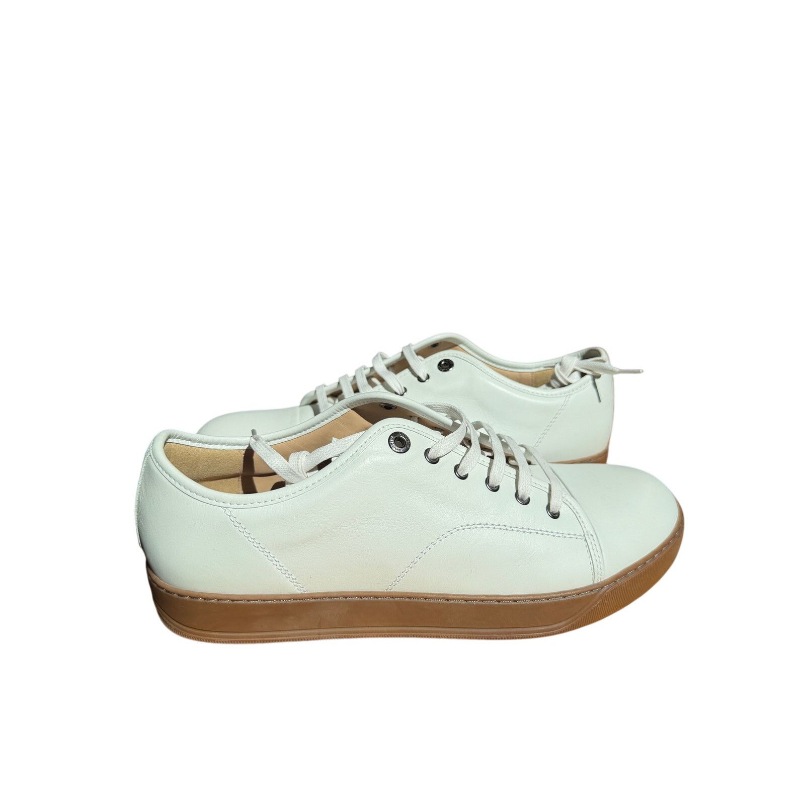 Lanvin Lanvin NWOB DBB1 Low Top White Sneakers 10UK/ US 11 Size US 11 / EU 44 - 6 Thumbnail