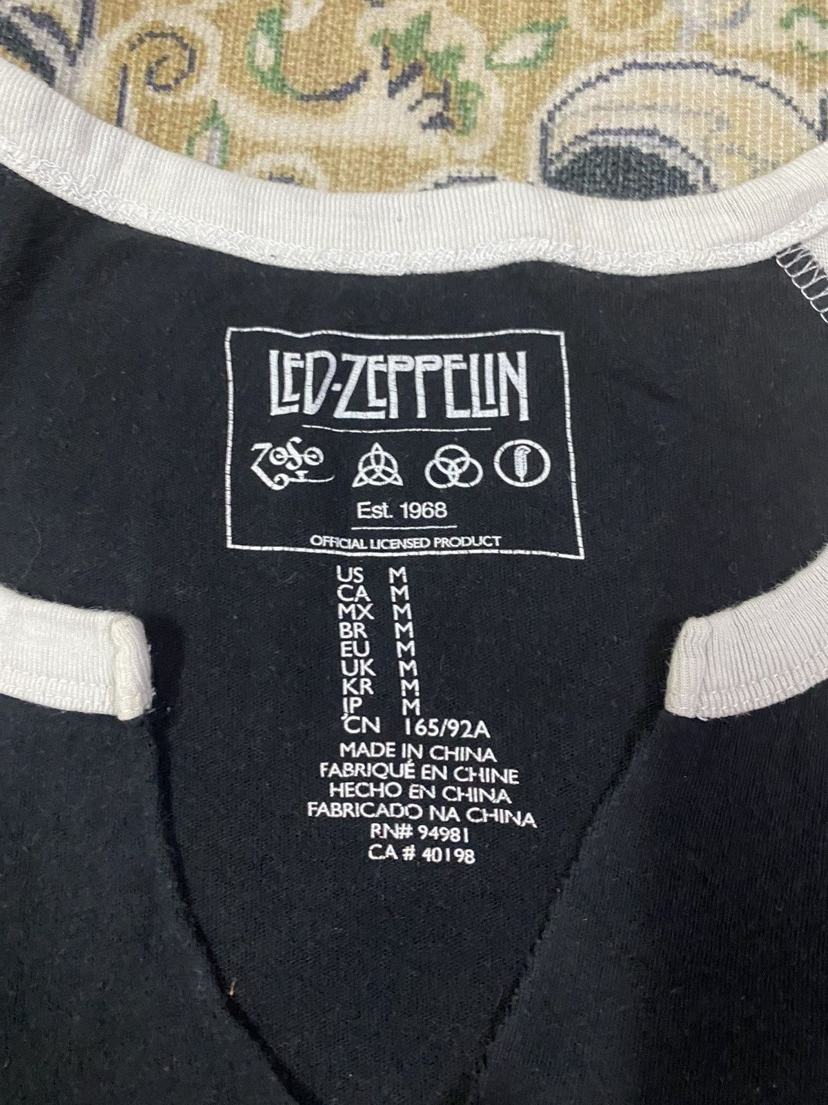 Band Tees Led Zeppelin Size US M / EU 48-50 / 2 - 10 Thumbnail