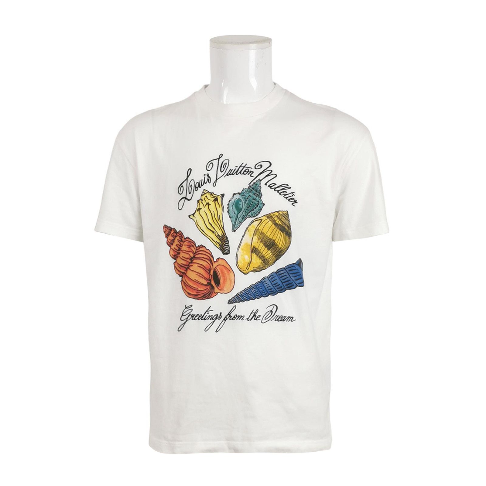 Louis Vuitton Louis Vuitton Shell Print Graphic T-Shirt US S Size US S / EU 44-46 / 1 - 1 Thumbnail