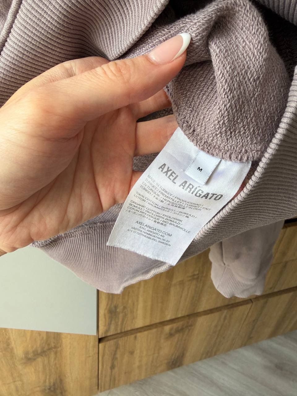 Axel Arigato Axel Arigato Hoodie Spellout Logo Hanging Seams Size US M / EU 48-50 / 2 - 4 Thumbnail